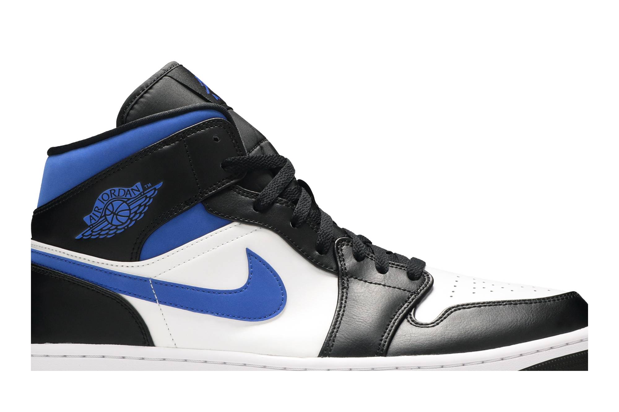 Air Jordan 1 Mid Racer Blue 2021 554724-140 Moroen - Image 2
