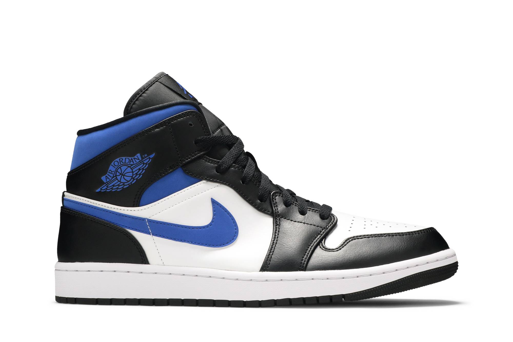 Air Jordan 1 Mid Racer Blue 2021 554724-140 Moroen