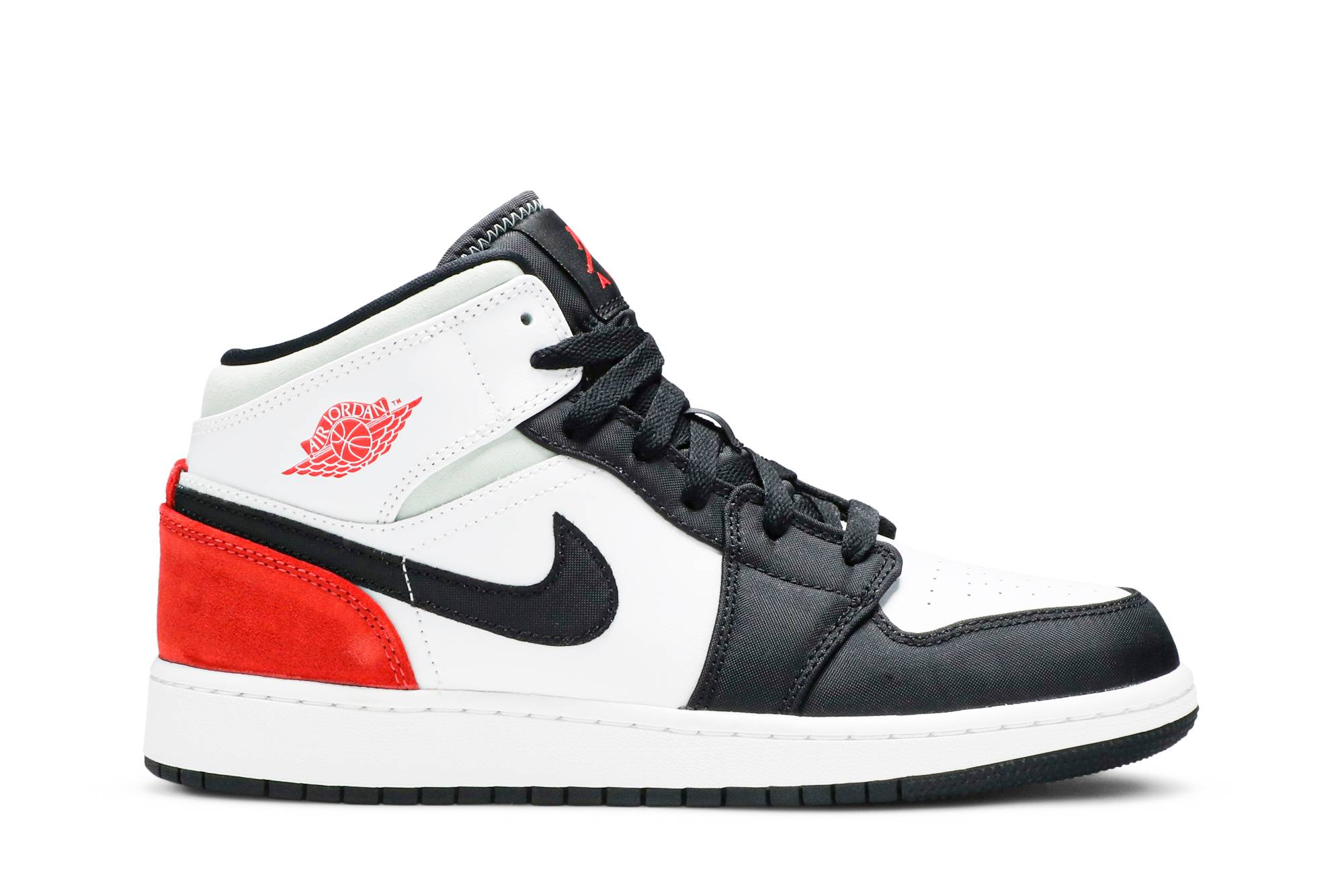 (Grade School) Air Jordan 1 Mid 'Red Mint' BQ6931-100