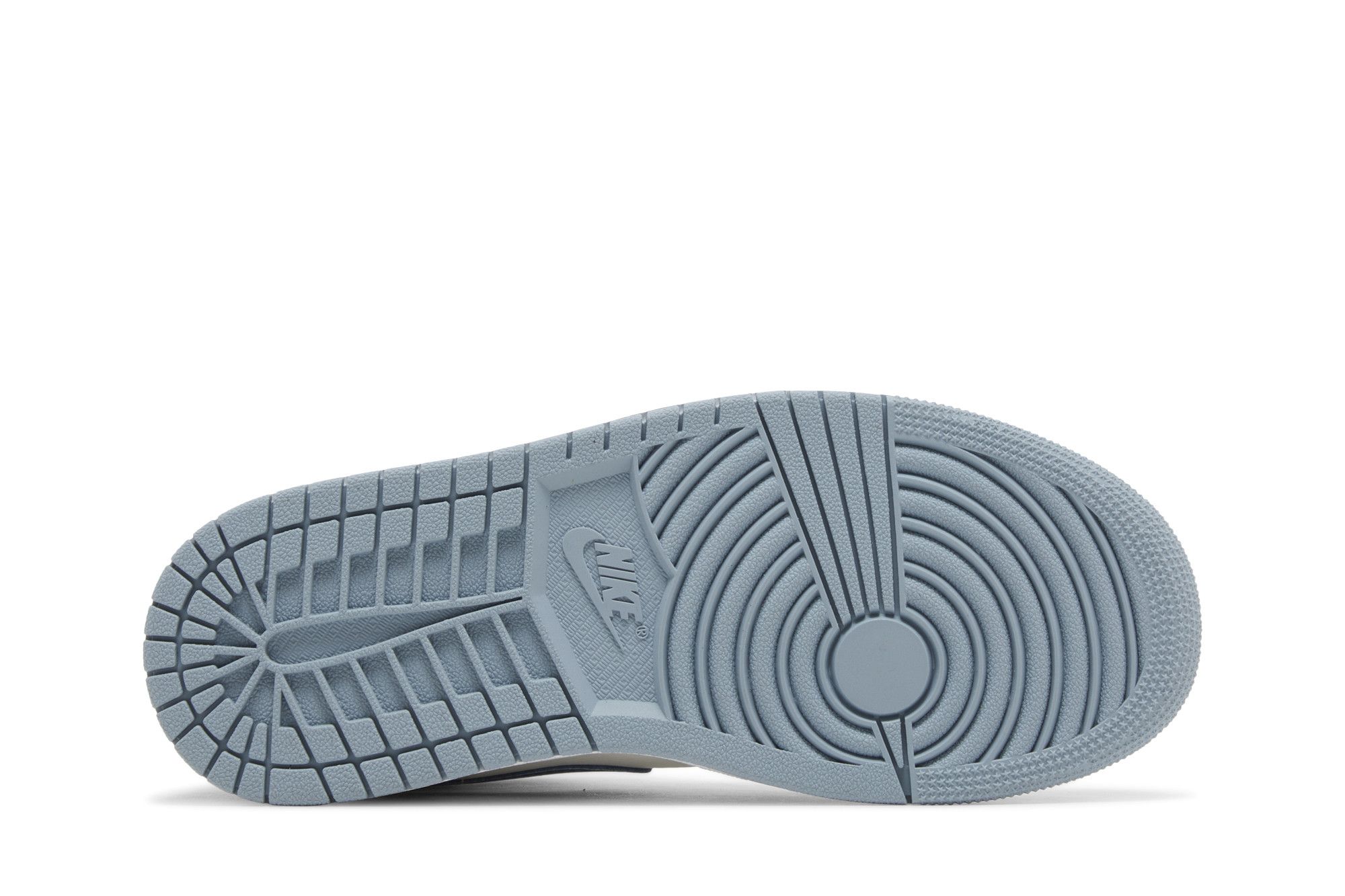 (Women) Air Jordan 1 Mid 'Sail Diffused Blue' BQ6472-140 - Image 4