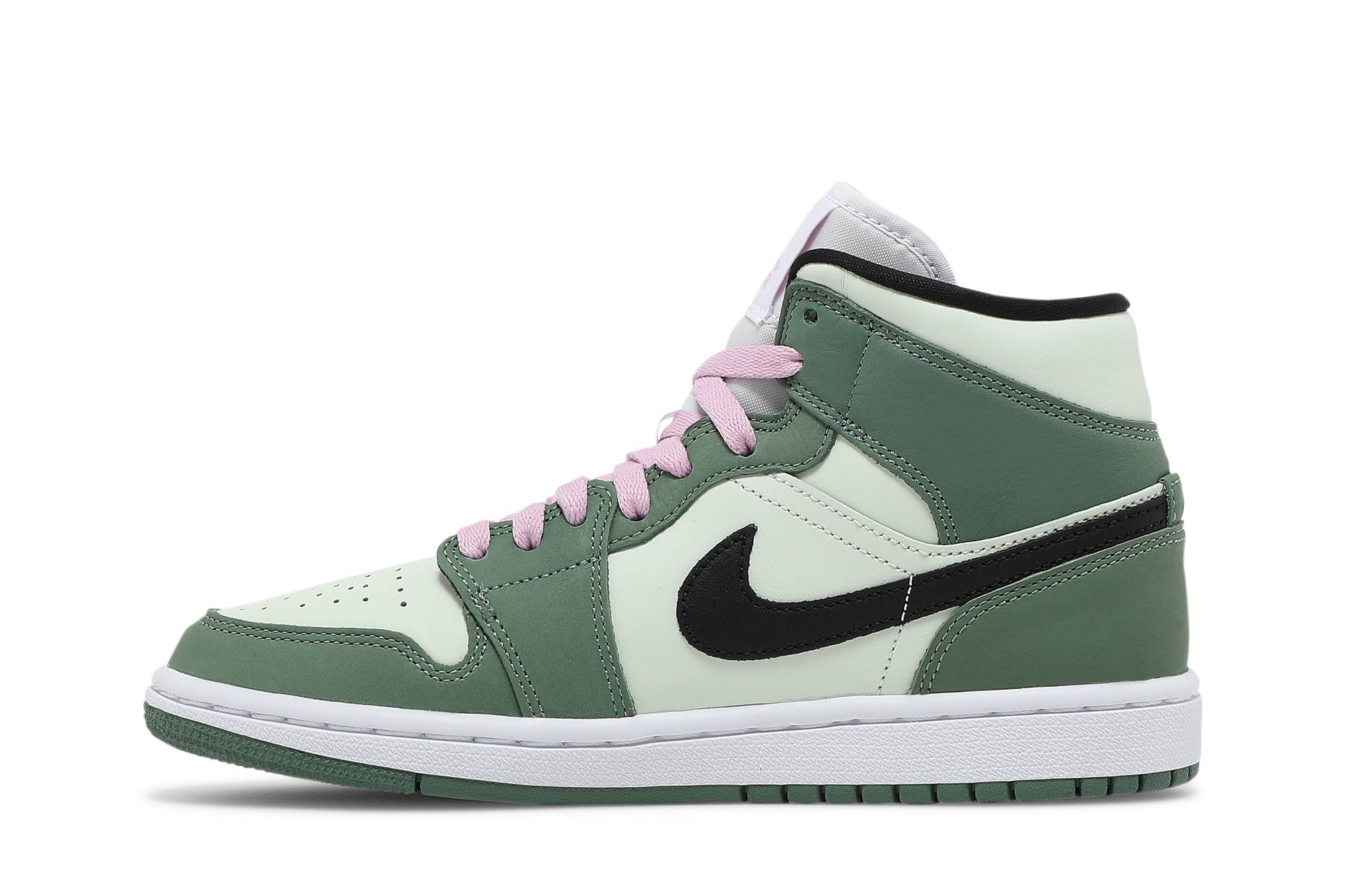 (Women) Air Jordan 1 Mid SE 'Dutch Green' CZ0774-300 - Image 3