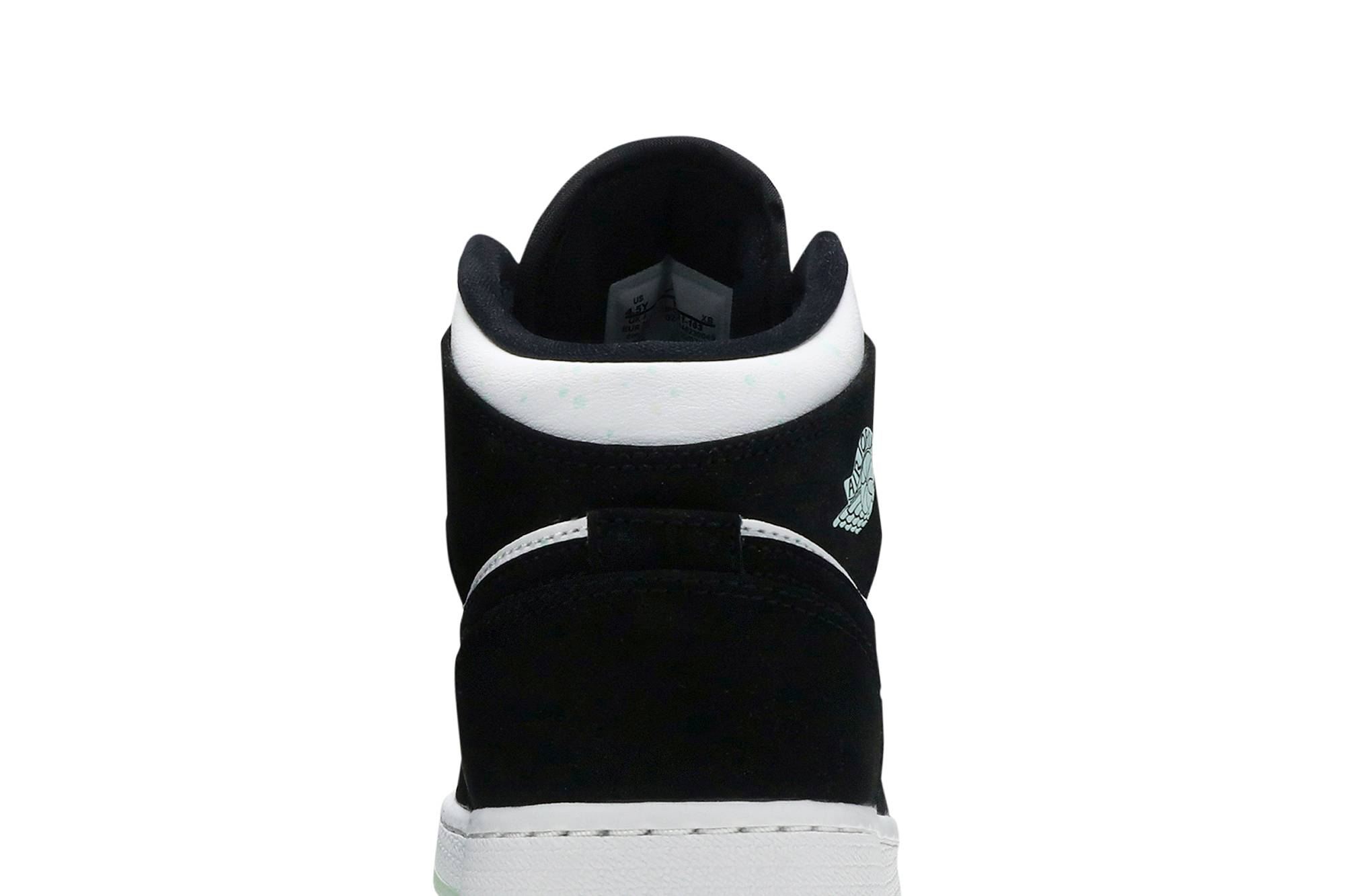 (Grade School) Air Jordan 1 Mid SE Glow in the Dark Panda BQ6931-103 Moroen - Image 7