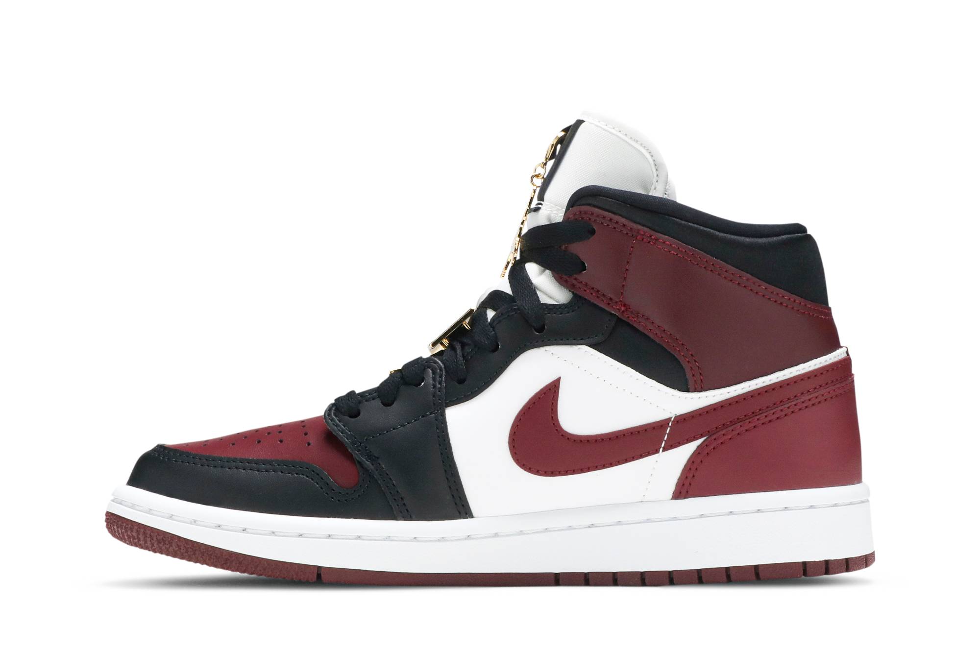 (Women) Air Jordan 1 Mid SE 'Gold Pendants' CZ4385-016 - Image 3