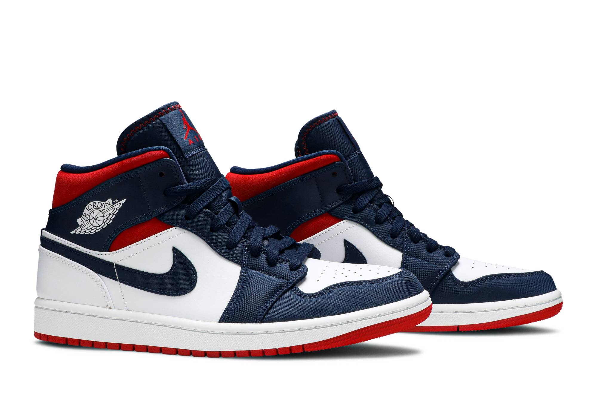 Air Jordan 1 Mid SE Olympic 852542-104 Moroen - Image 8