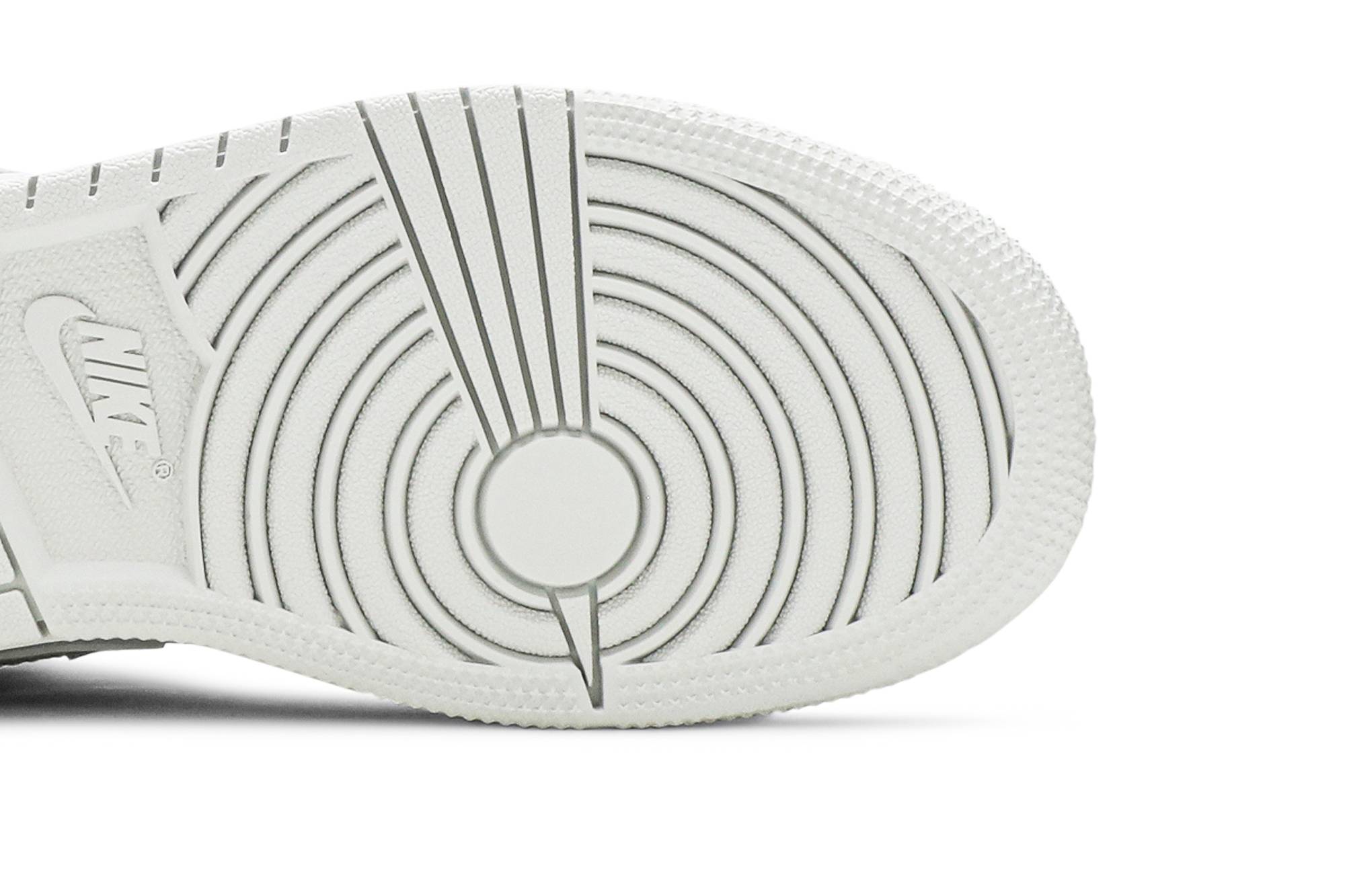 (Grade School) Air Jordan 1 Mid SE 'Swoosh Logo - Grey Camo' DD3235-100 - Image 5