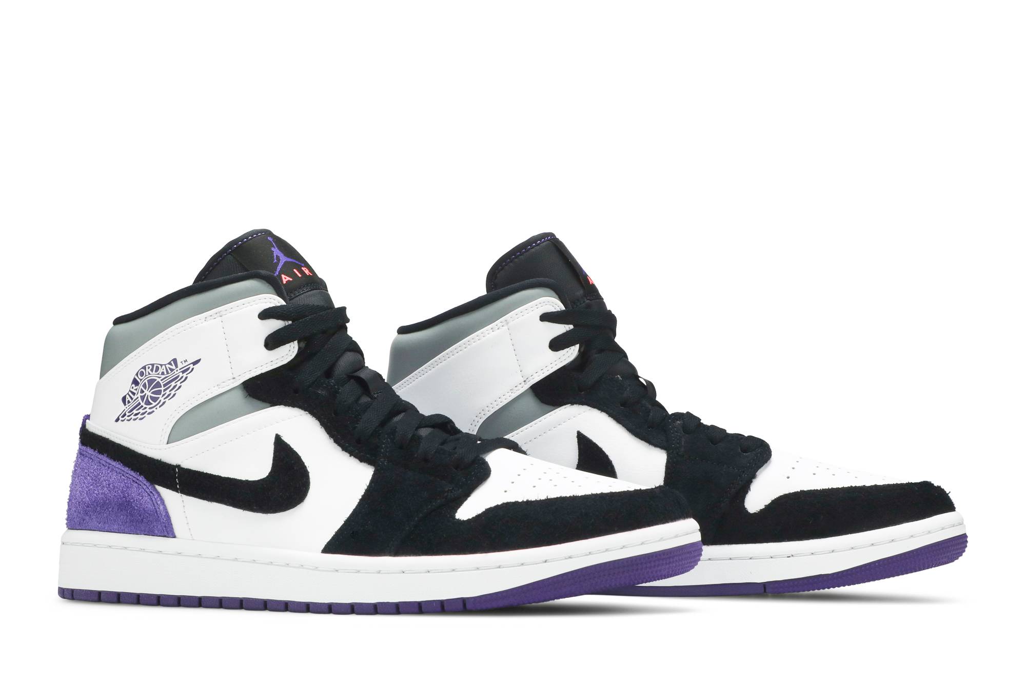 Air Jordan 1 Mid SE 'Varsity Purple' 852542-105 - Image 8