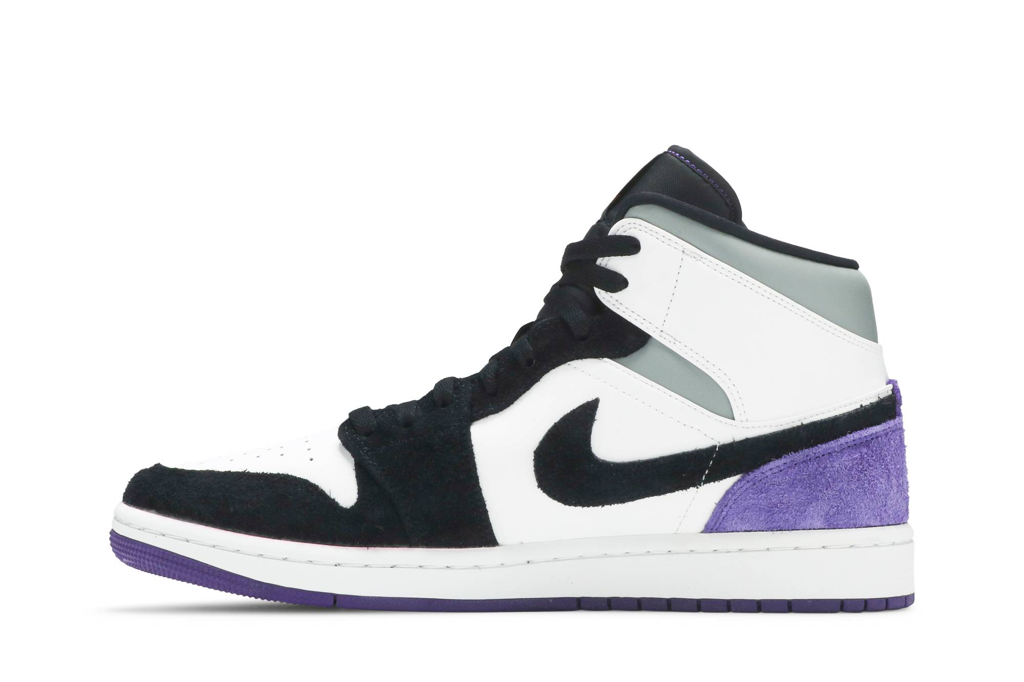 Air Jordan 1 Mid SE 'Varsity Purple' 852542-105 - Image 3