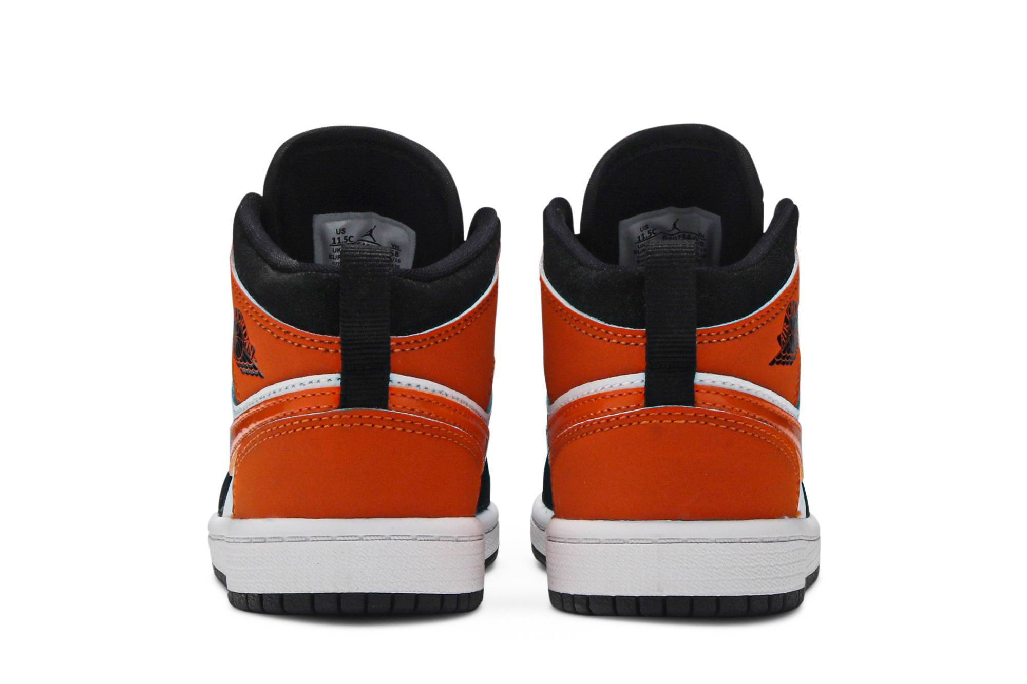 (Preschool) Air Jordan 1 Mid 'Shattered Backboard' 640734-058 - Image 6