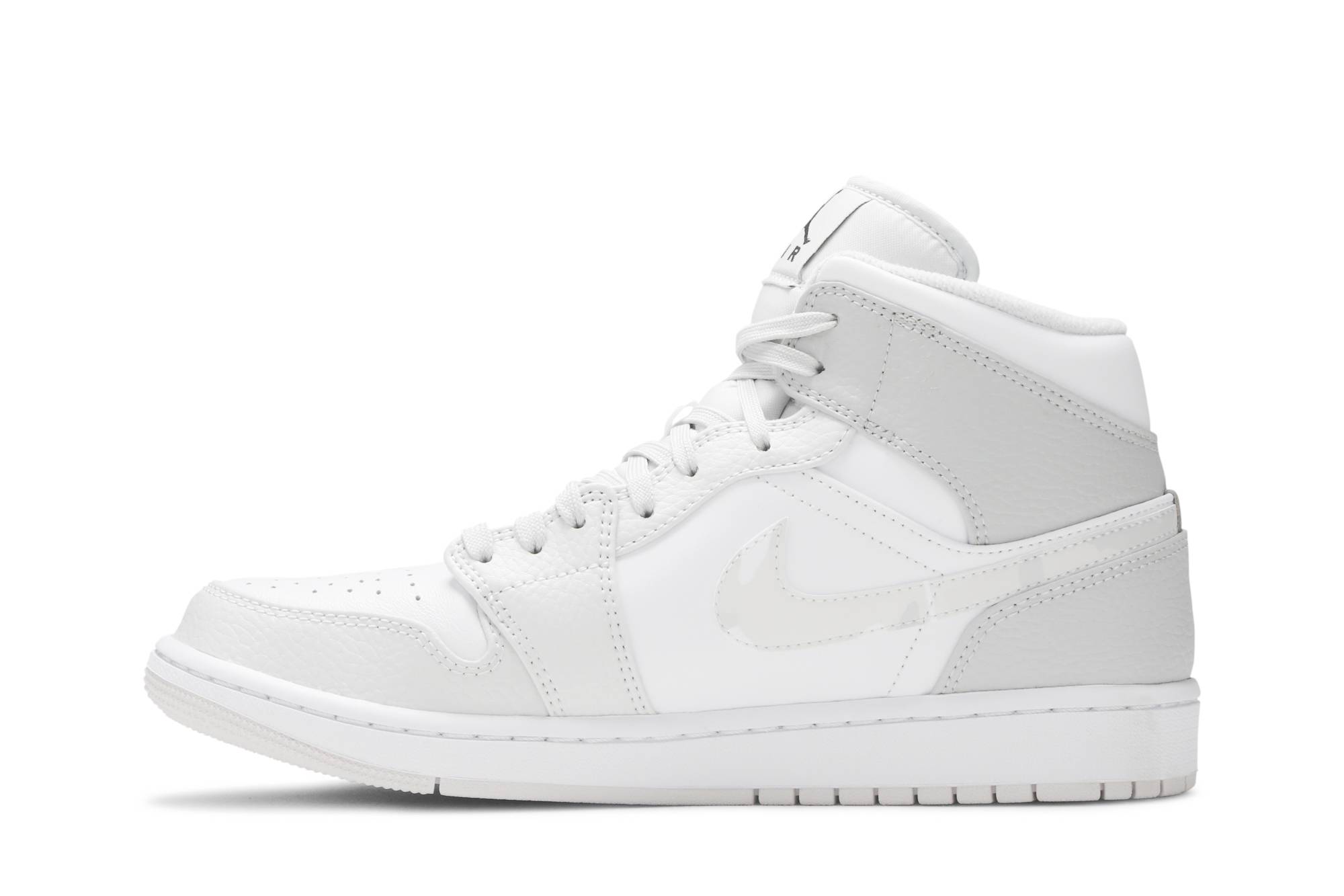 Air Jordan 1 Mid Swoosh Logo - Grey Camo DC9035-100 Moroen - Image 3