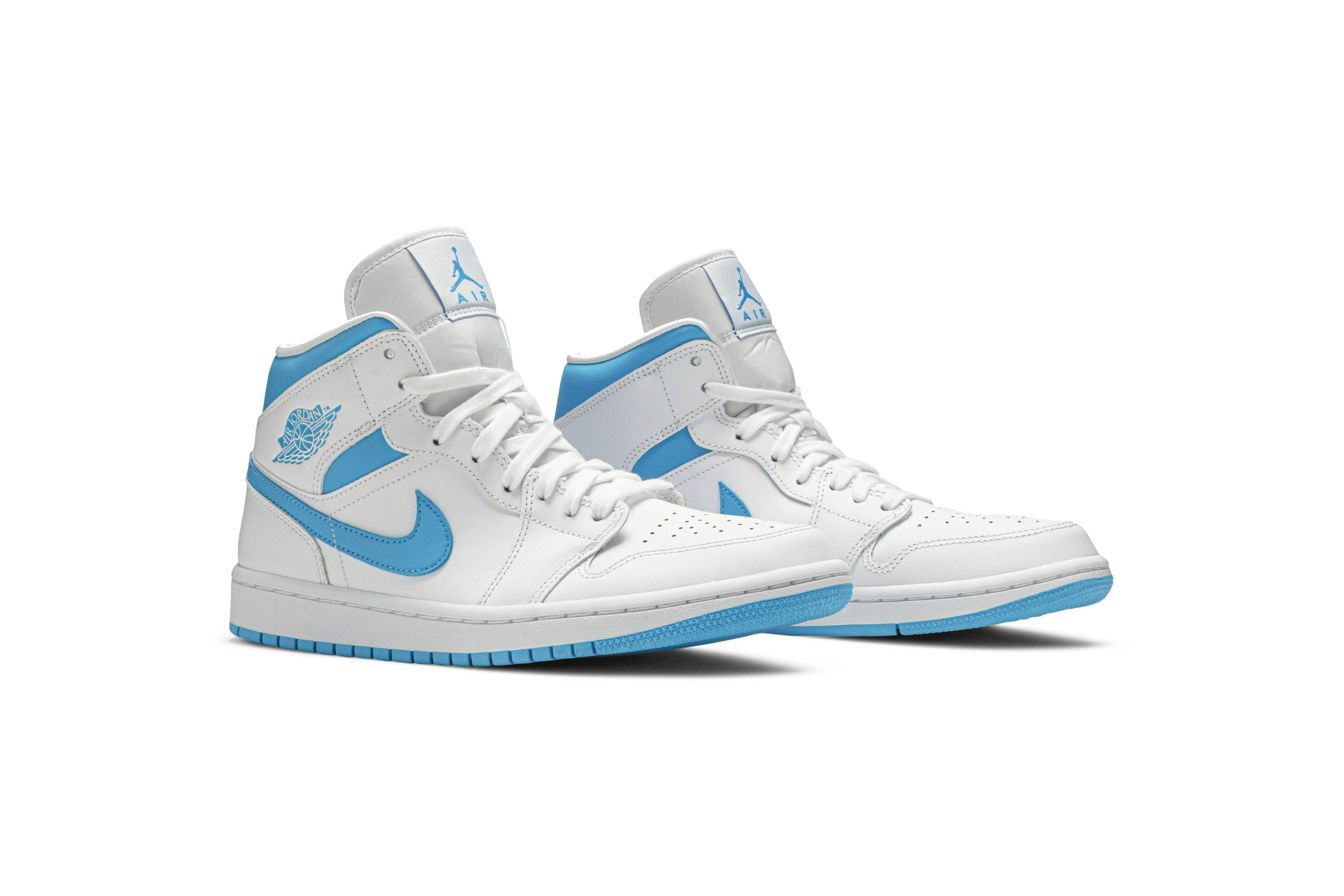 (Women) Air Jordan 1 Mid 'UNC' BQ6472-114 - Image 8