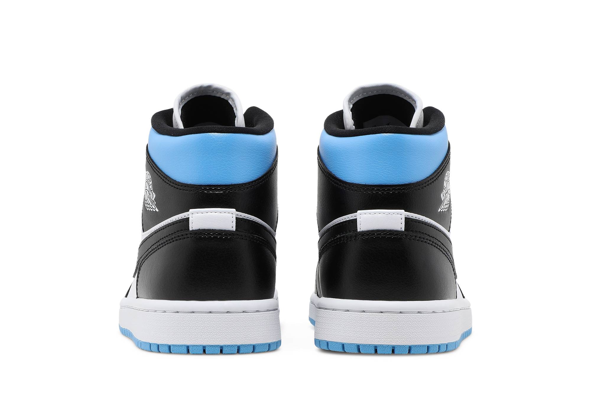 (Women) Air Jordan 1 Mid University Blue BQ6472-102 Moroen - Image 6