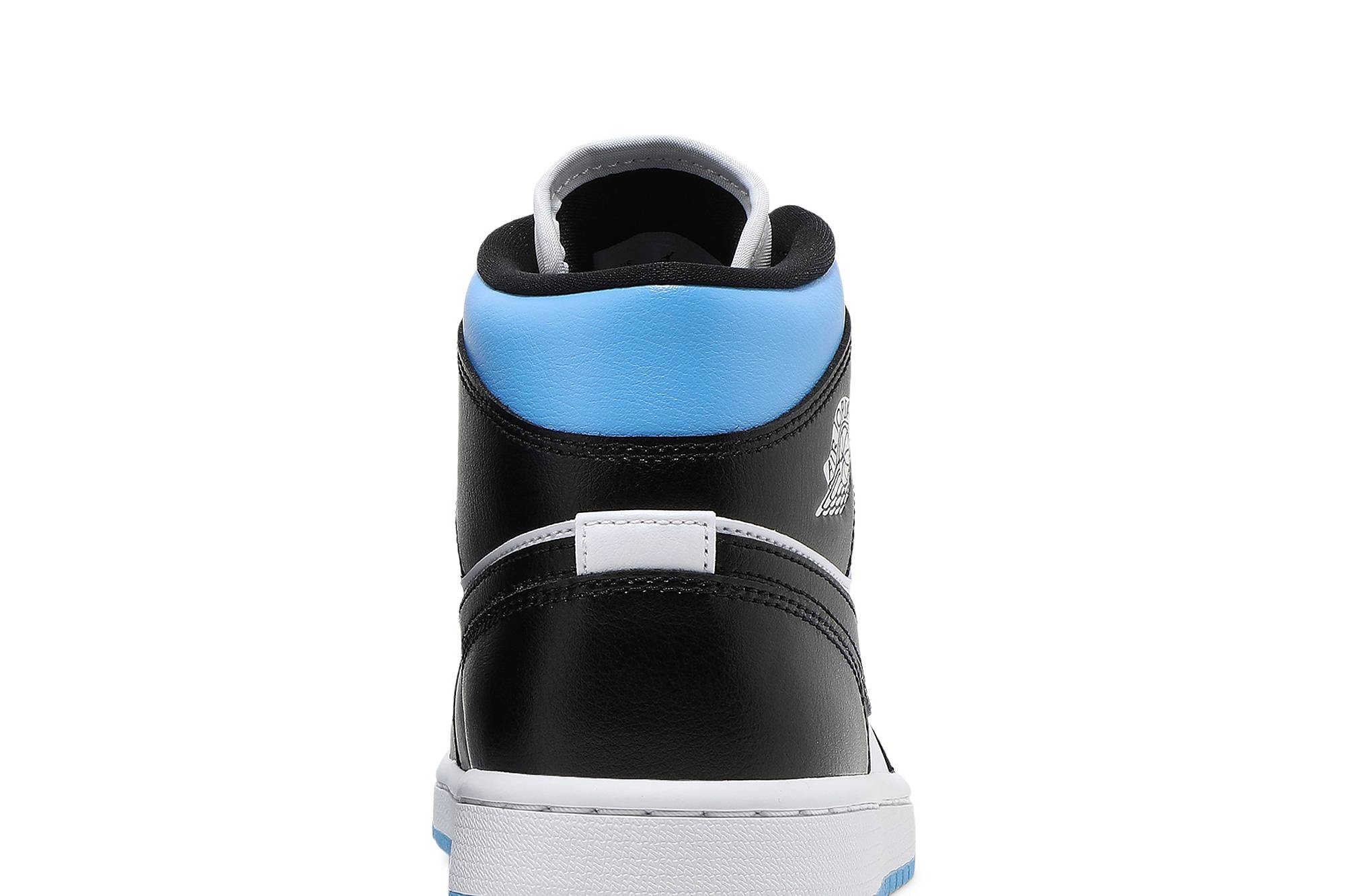 (Women) Air Jordan 1 Mid University Blue BQ6472-102 Moroen - Image 7