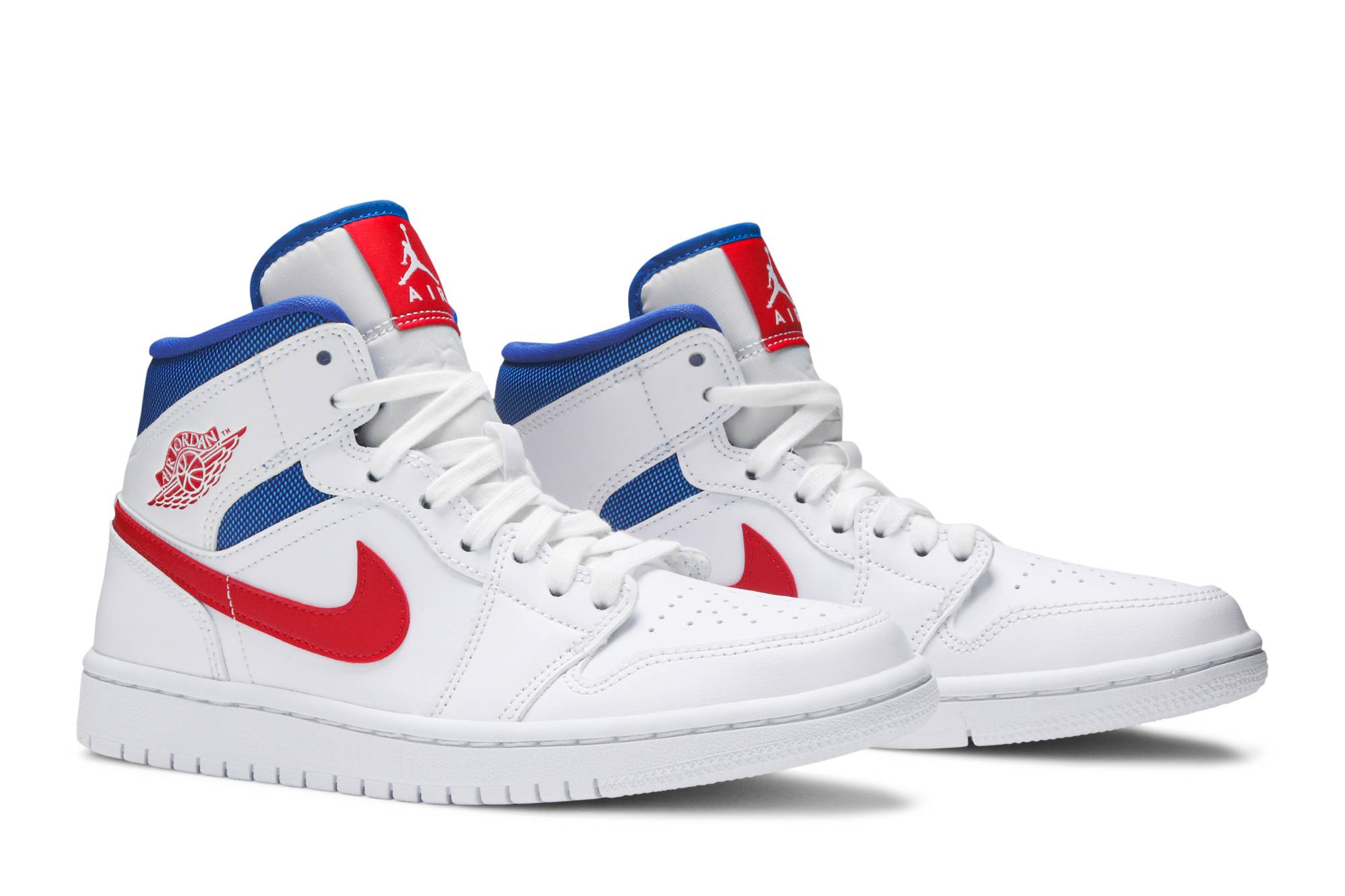 (Women) Air Jordan 1 Mid USA BQ6472-164 Moroen - Image 8