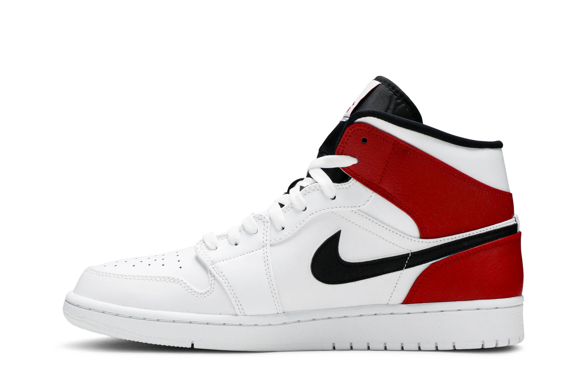 Air Jordan 1 Mid White Chicago 554724-116 Moroen - Image 3