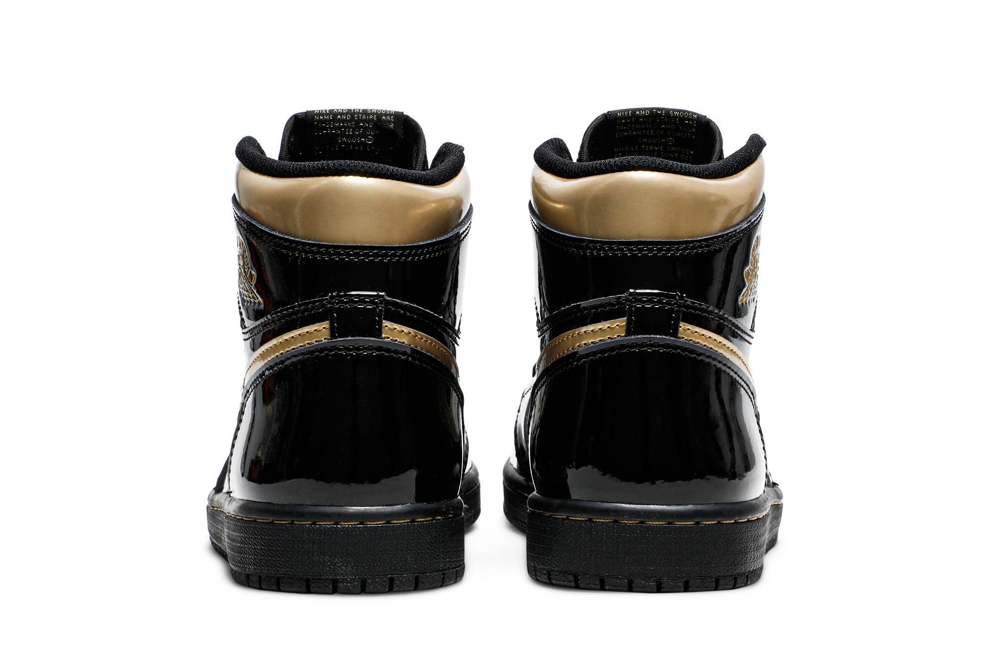 Air Jordan 1 Retro High OG 'Black Metallic Gold' 2020 555088-032 - Image 6