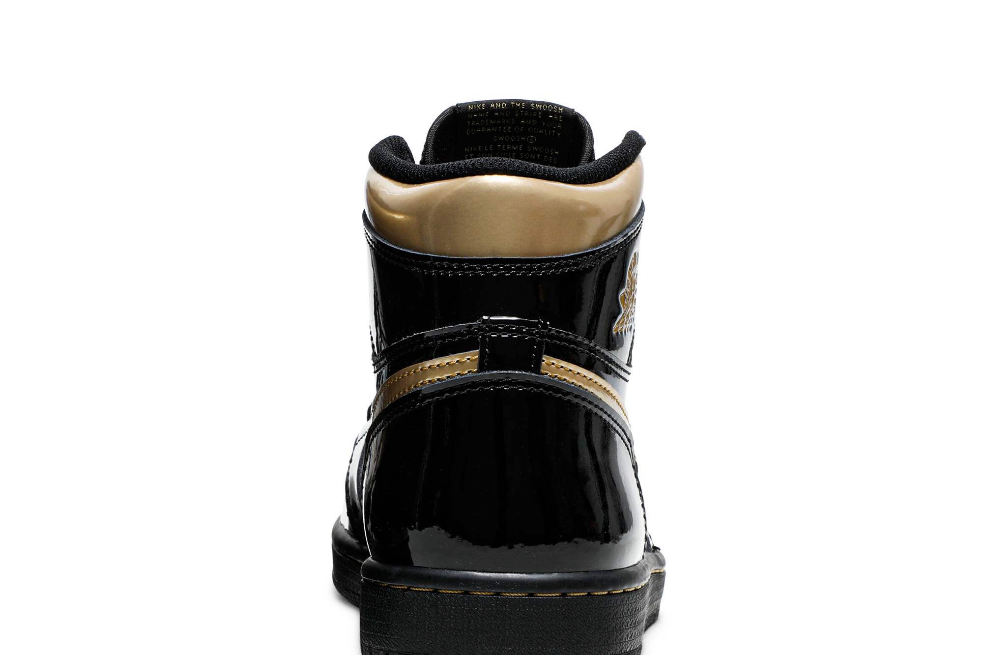 Air Jordan 1 Retro High OG 'Black Metallic Gold' 2020 555088-032 - Image 7