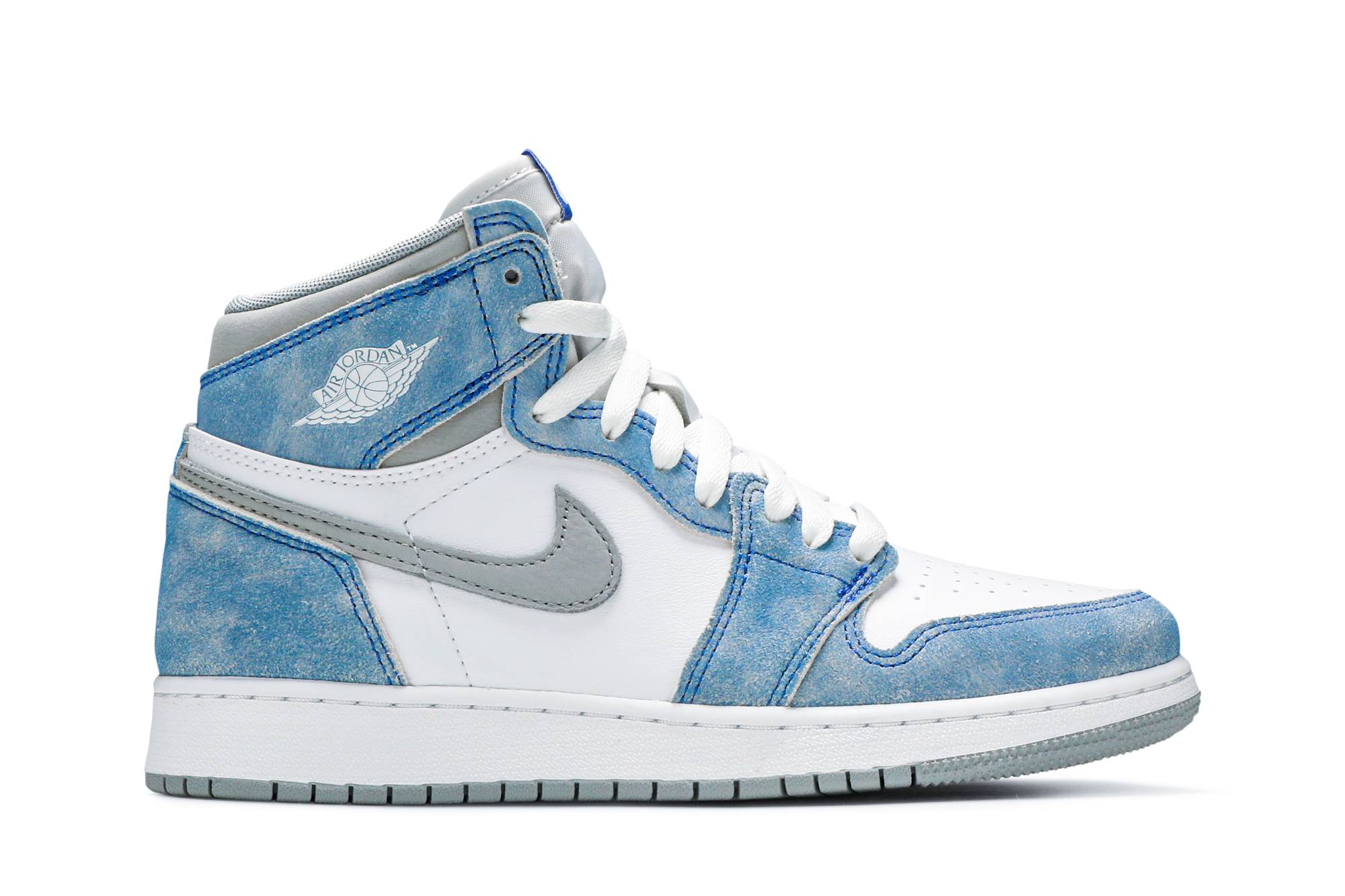 (Grade School) Air Jordan 1 Retro High OG Hyper Royal 575441-402 Coiloa