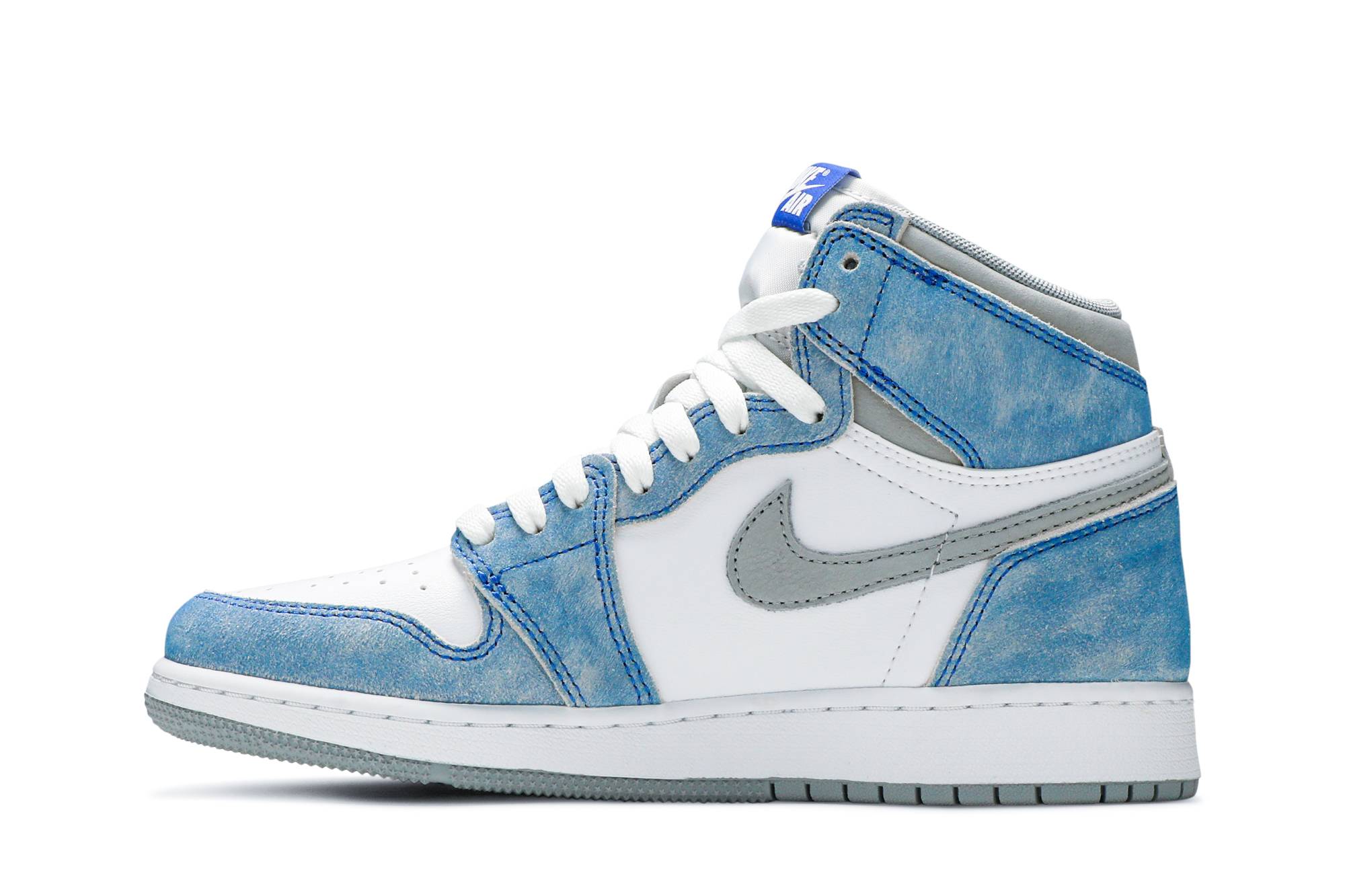 (Grade School) Air Jordan 1 Retro High OG Hyper Royal 575441-402 Coiloa - immagine 3