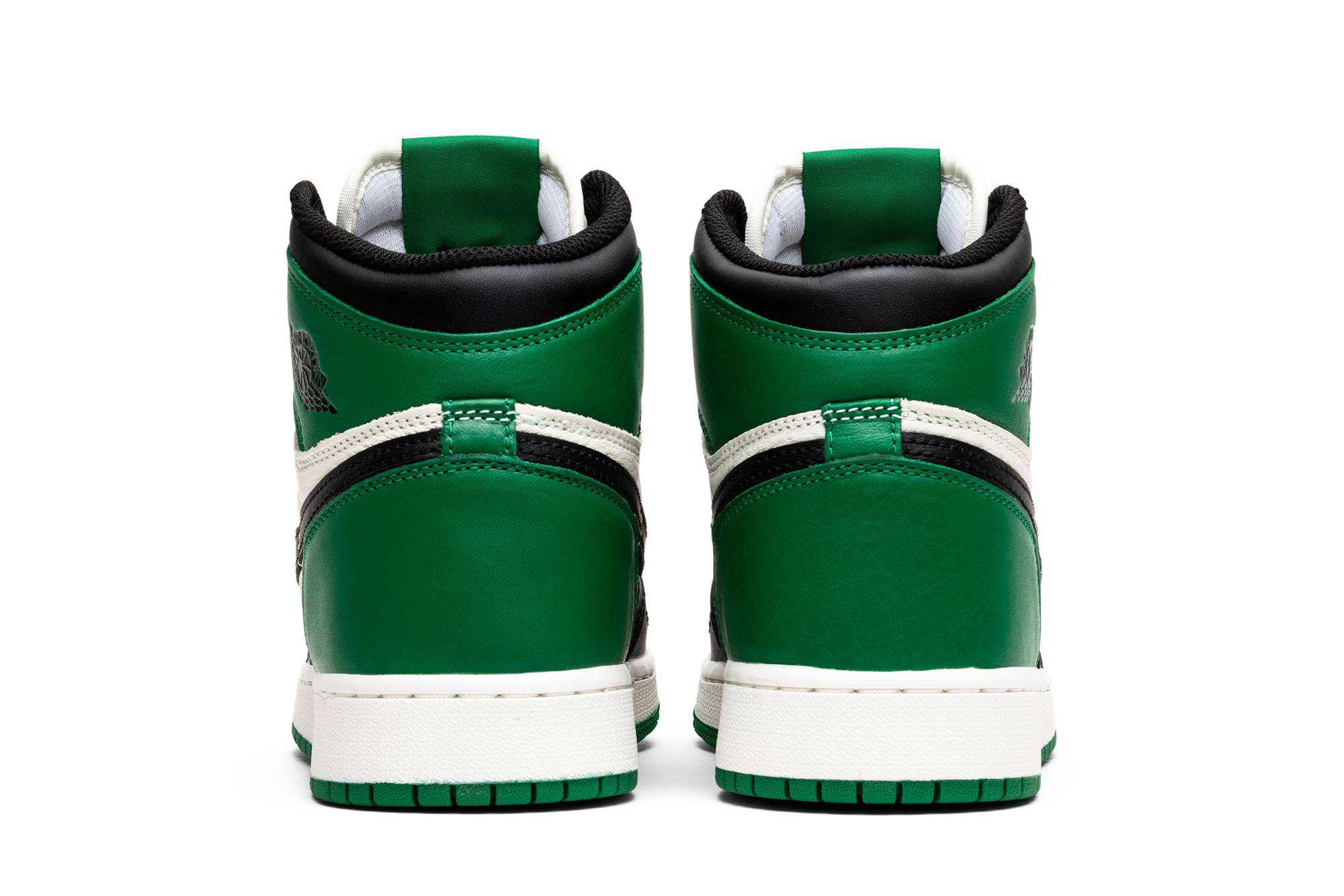 (Grade School) Air Jordan 1 Retro High OG Pine Green 575441-302 Coiloa - immagine 6