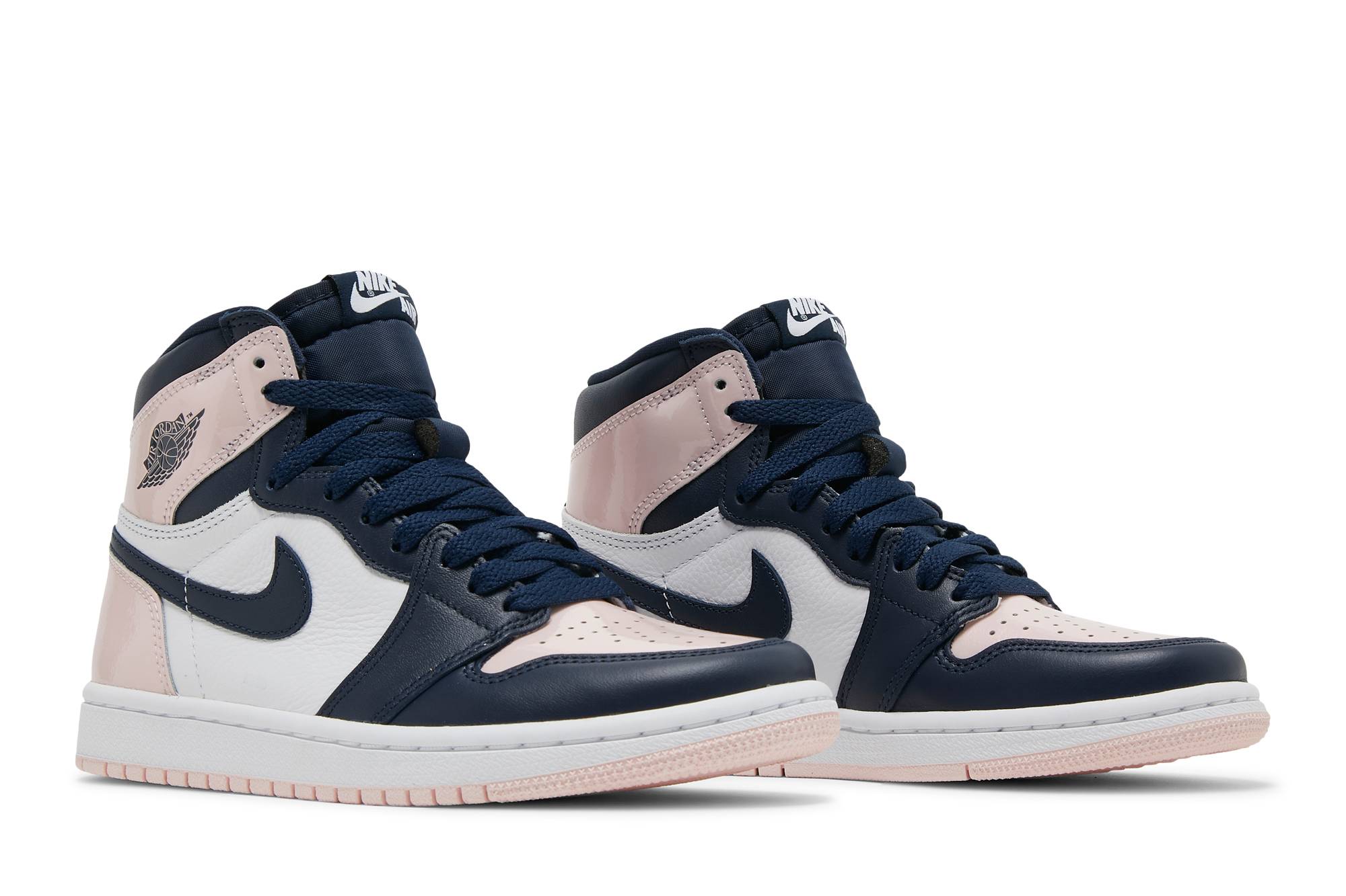 (Women) Air Jordan 1 Retro High OG SE Bubble Gum DD9335-641 Moroen - Image 8