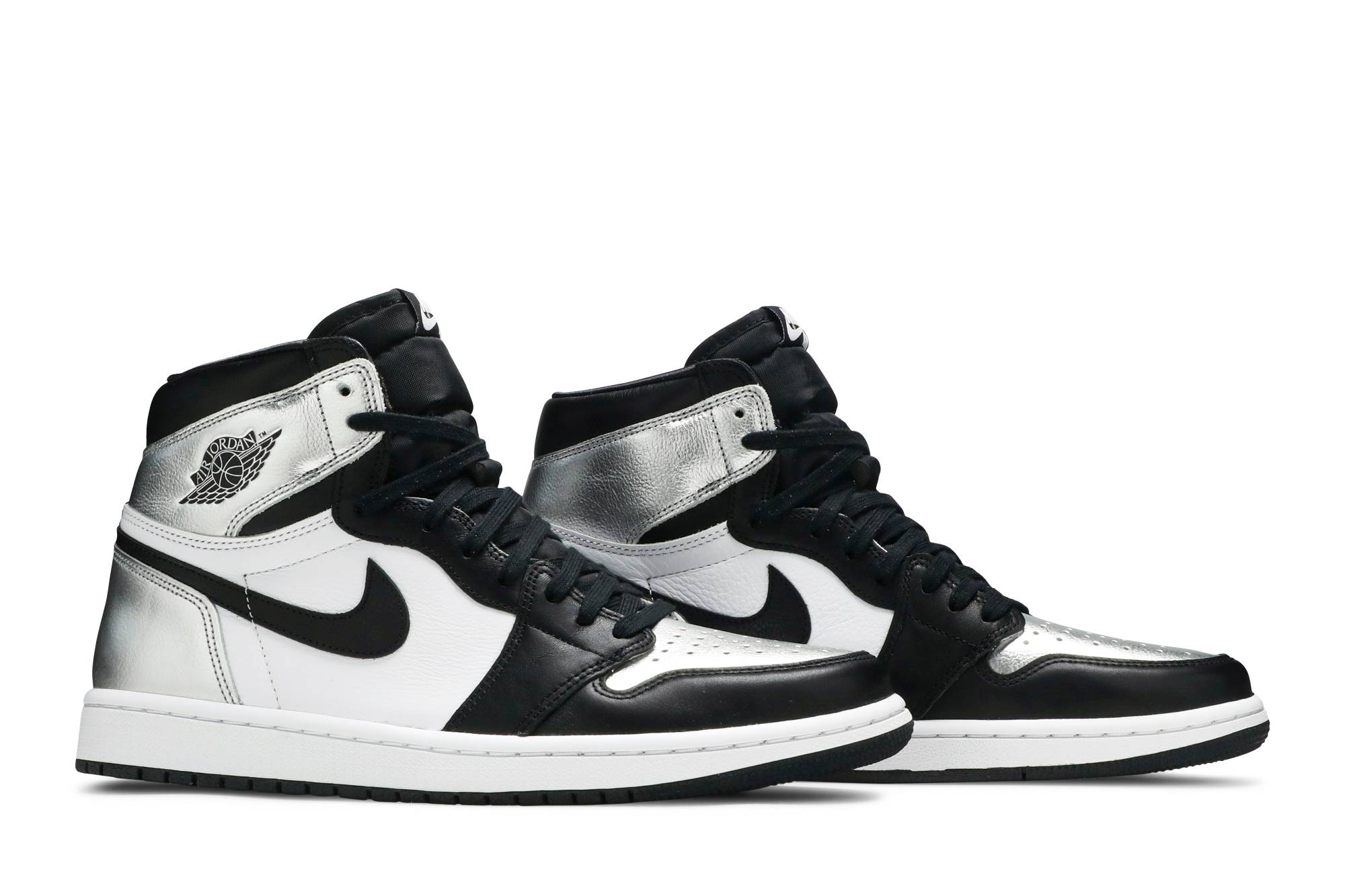 (Women) Air Jordan 1 Retro High OG 'Silver Toe' CD0461-001 - Image 8