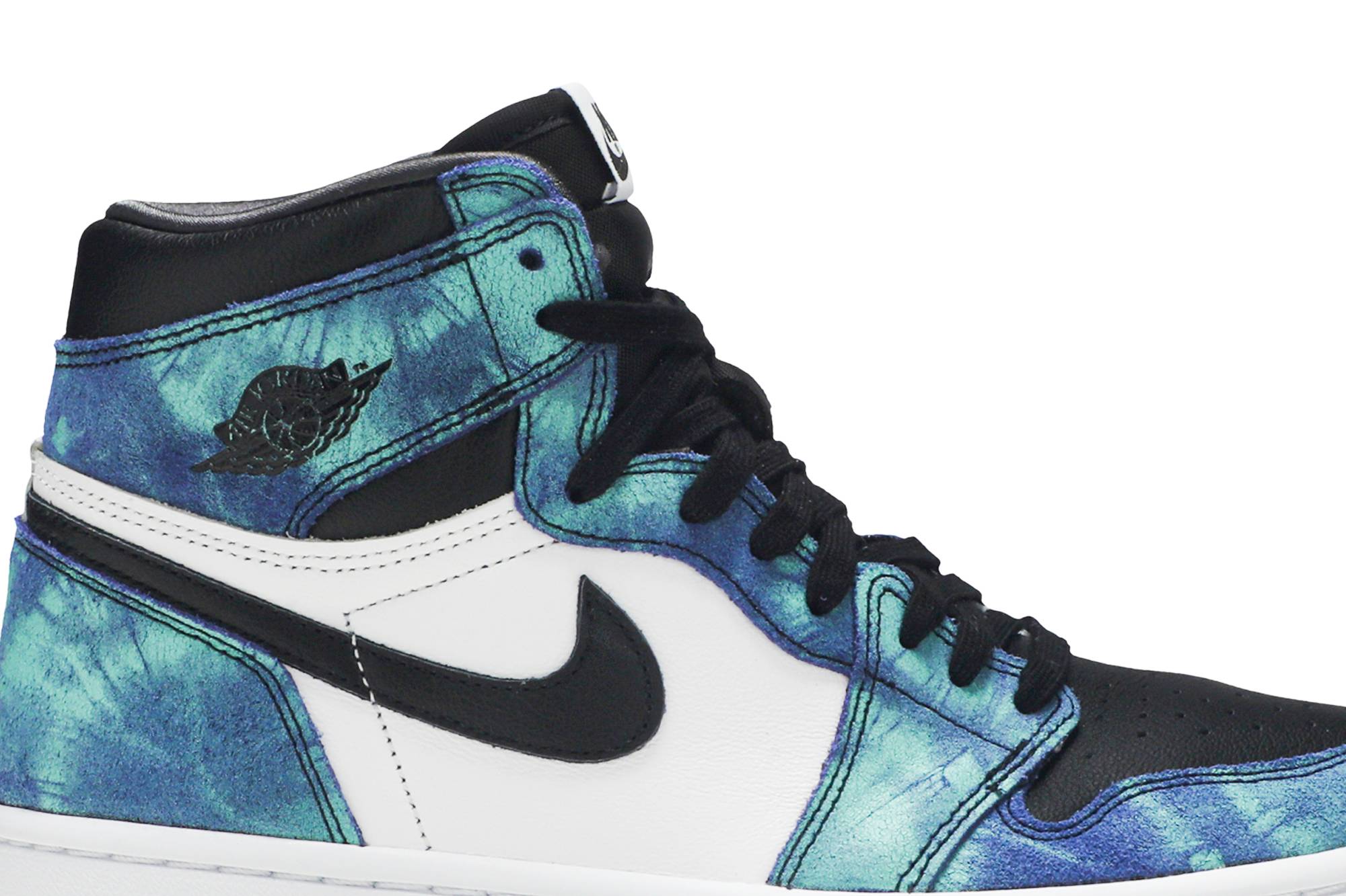 (Women) Air Jordan 1 Retro High OG Tie-Dye CD0461-100 Moroen - Image 2
