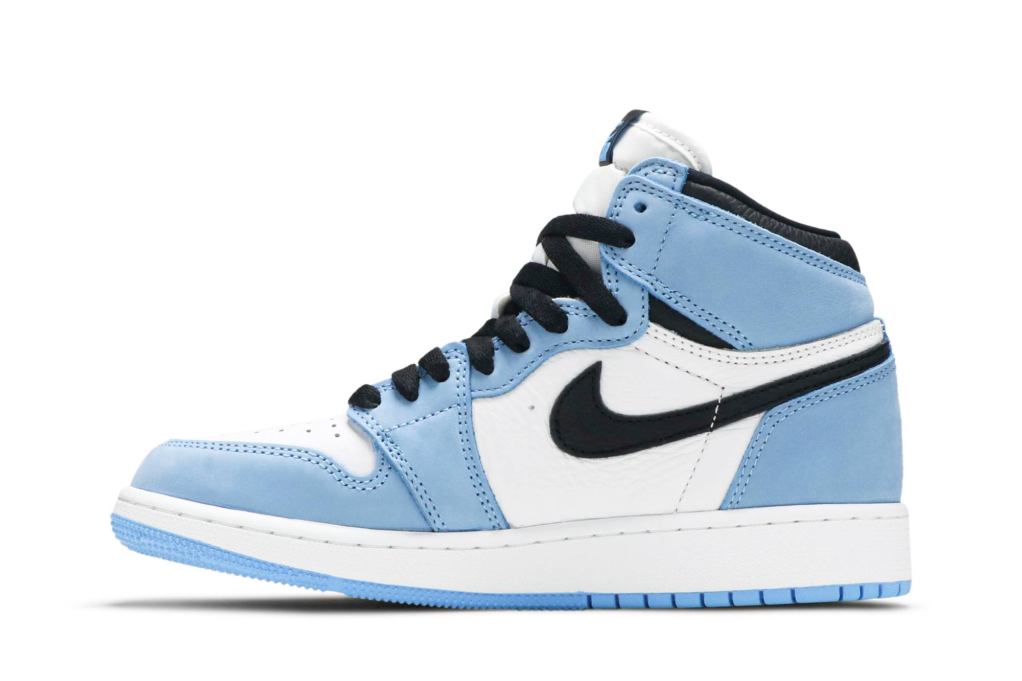 (Grade School) Air Jordan 1 Retro High OG 'University Blue' 575441-134 - Imagem 3