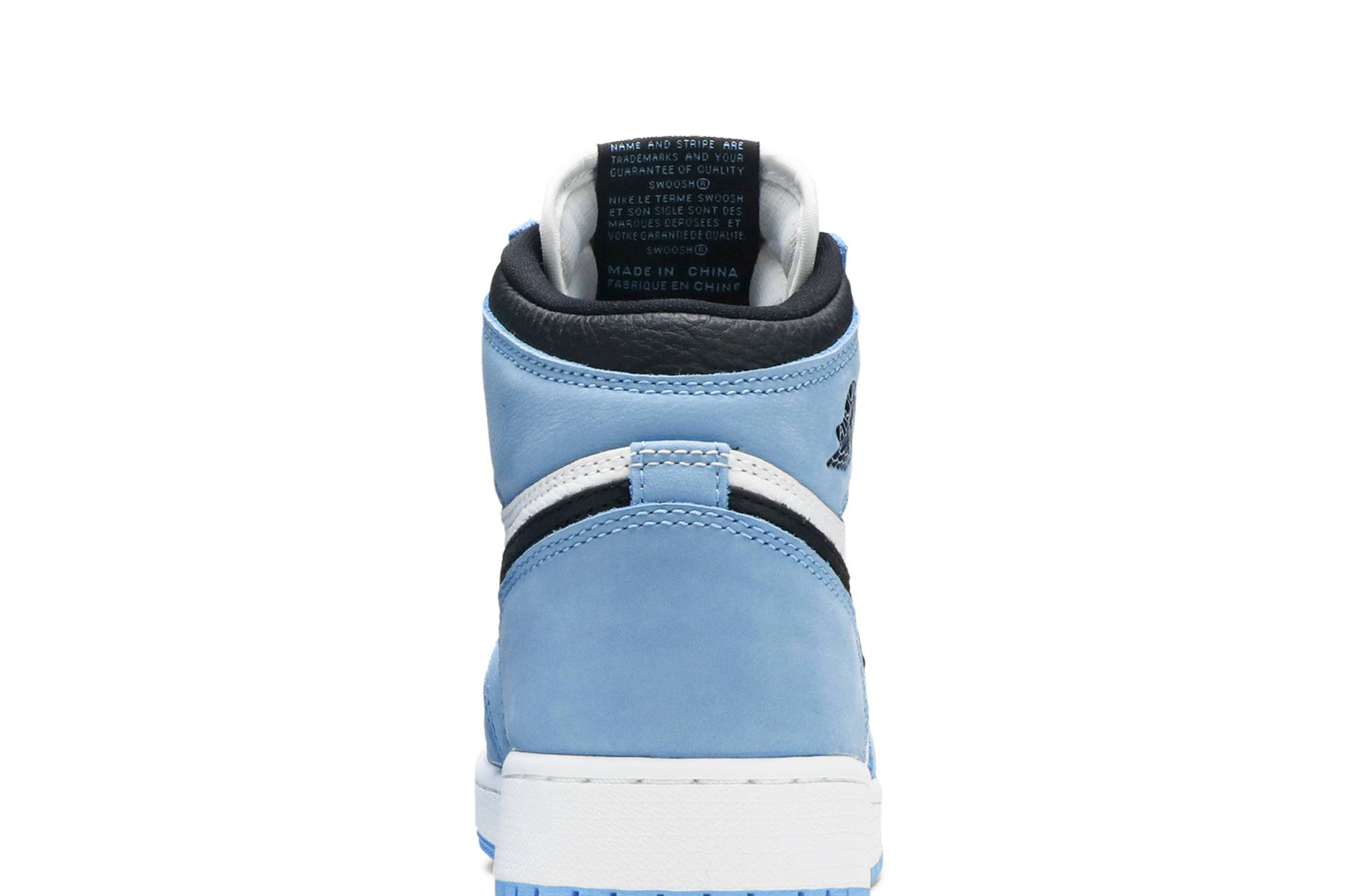 (Grade School) Air Jordan 1 Retro High OG 'University Blue' 575441-134 - Imagem 7