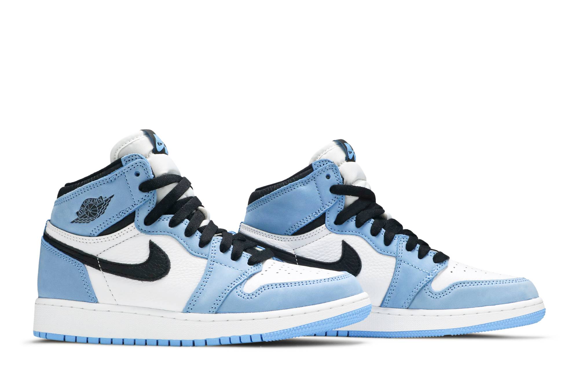 (Grade School) Air Jordan 1 Retro High OG 'University Blue' 575441-134 - Imagem 8