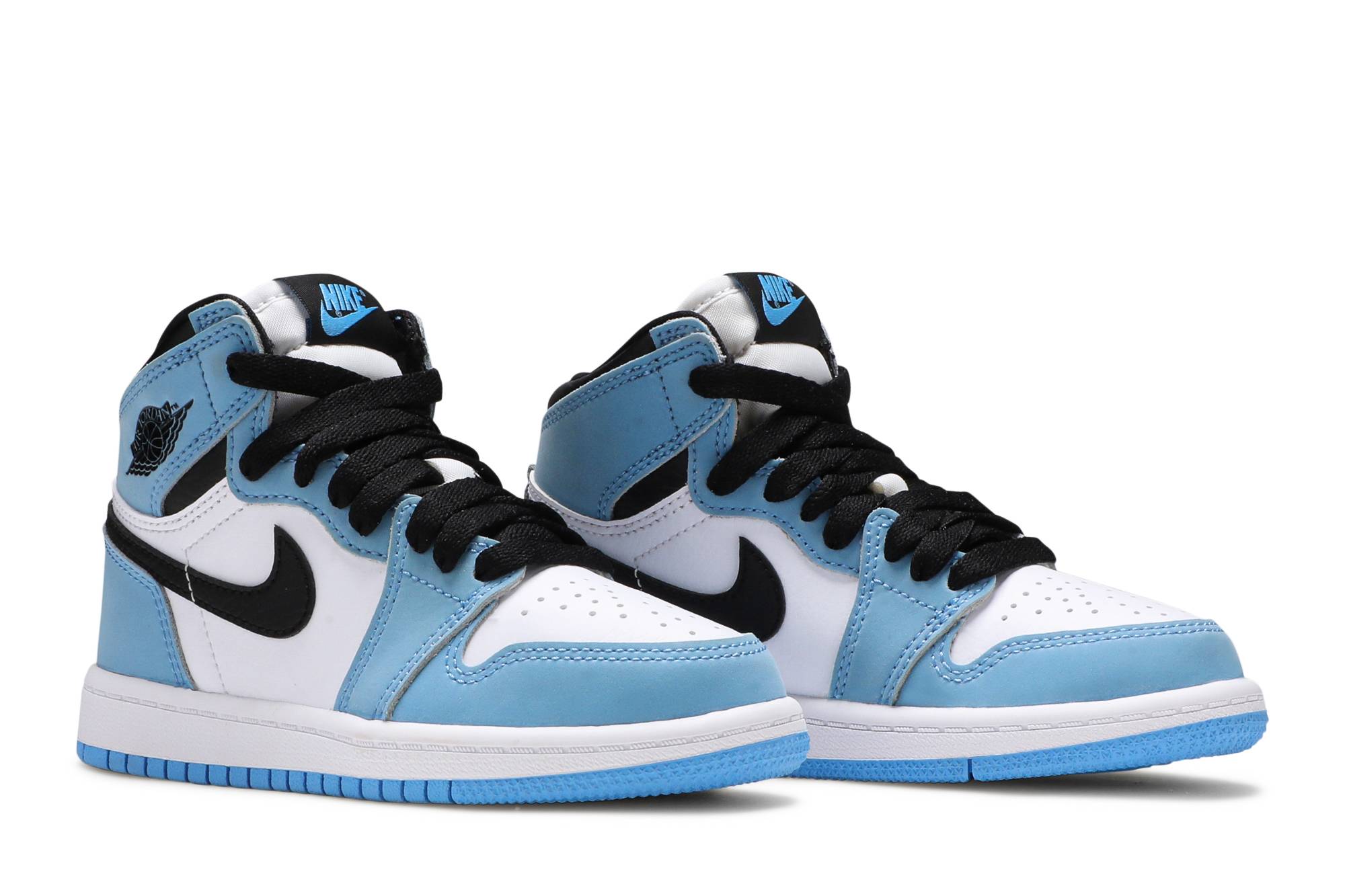 (Preschool) Air Jordan 1 Retro High OG University Blue AQ2664-134 Moroen - Image 8