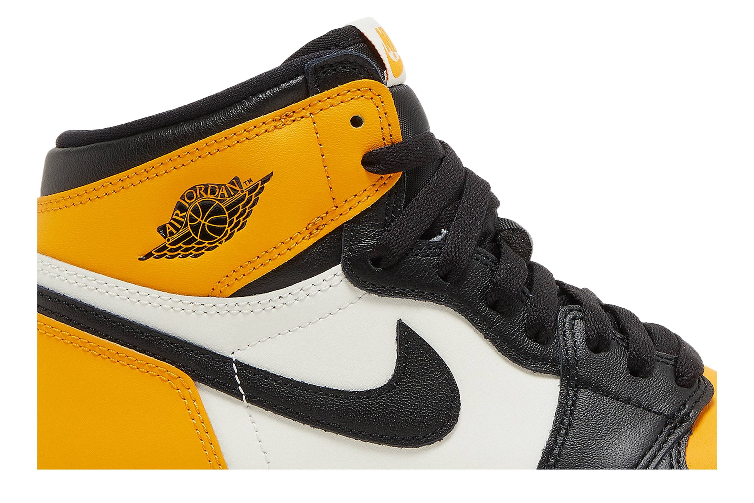 Air Jordan 1 Retro High OG 'Yellow Toe' 555088-711 - Image 2