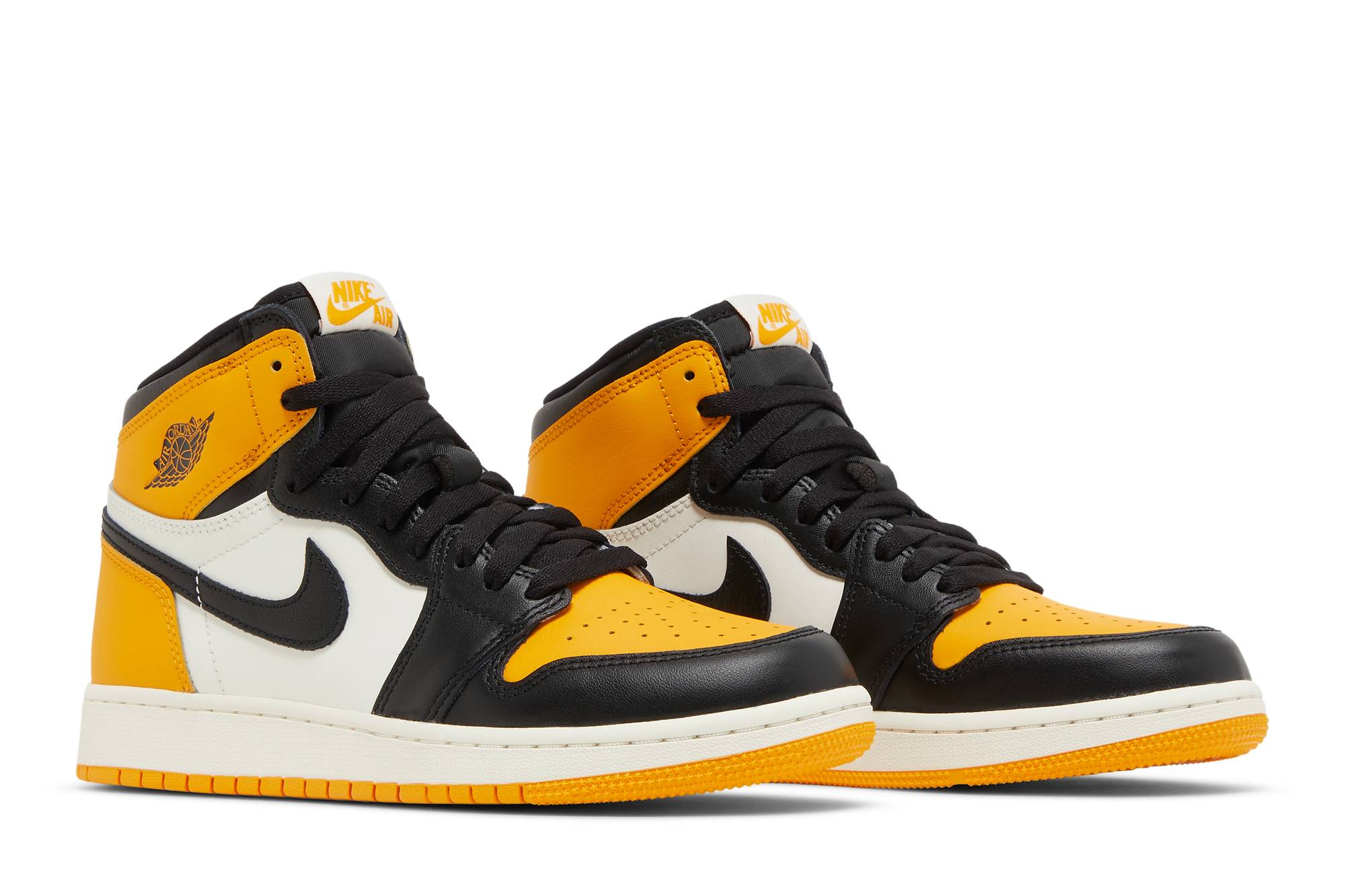 Air Jordan 1 Retro High OG 'Yellow Toe' 555088-711 - Image 8