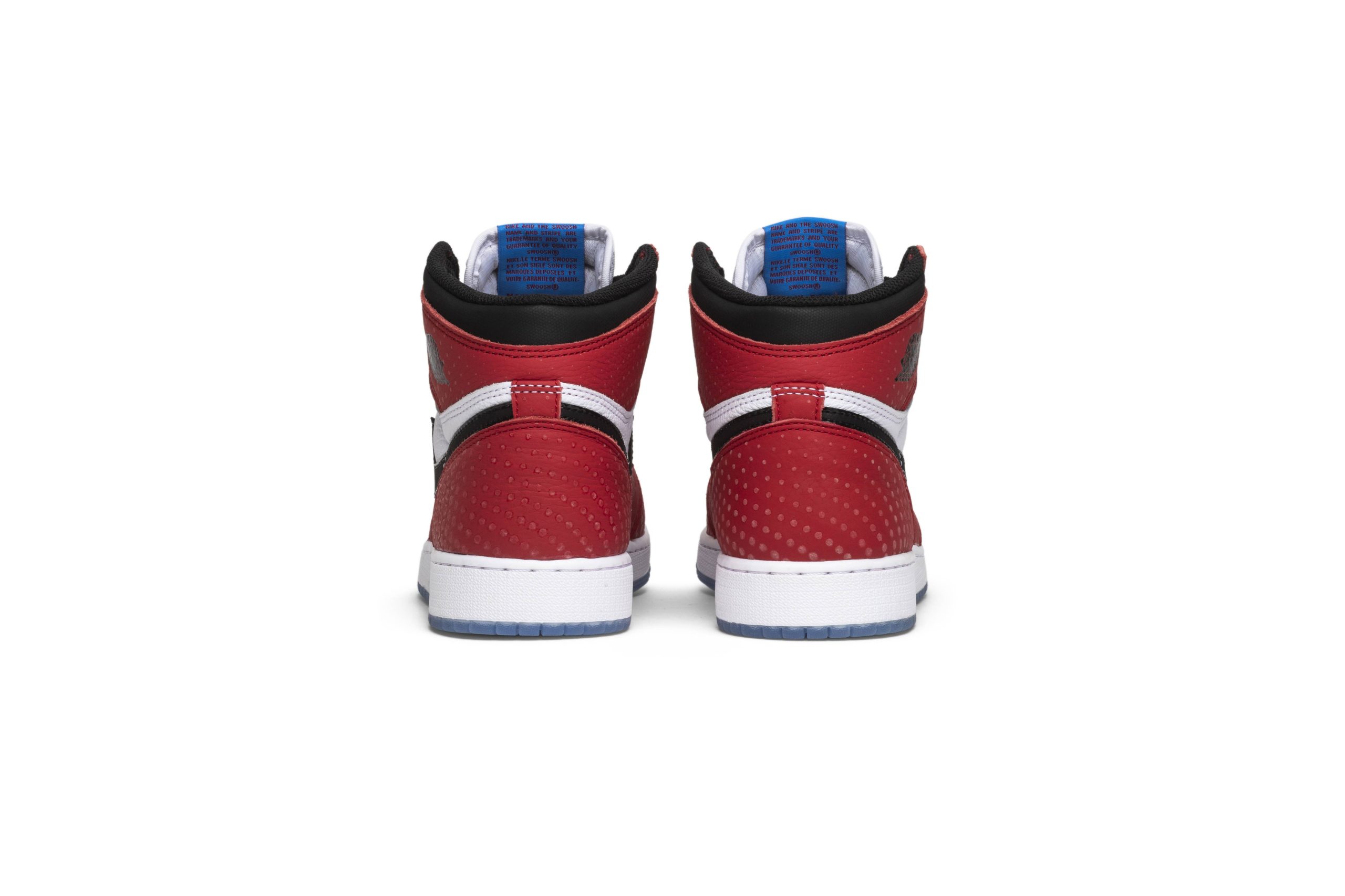 (Grade School) Air Jordan 1 Retro High Spider-Man Origin Story 575441-602 Moroen - Image 6