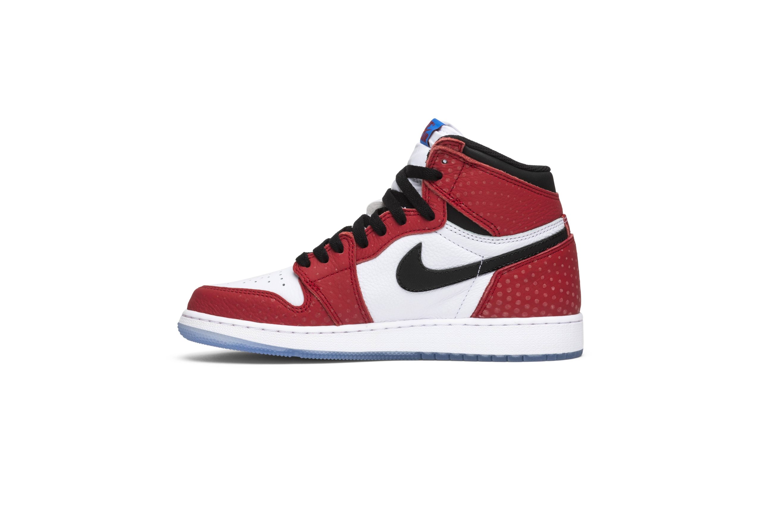 (Grade School) Air Jordan 1 Retro High Spider-Man Origin Story 575441-602 Moroen - Image 3