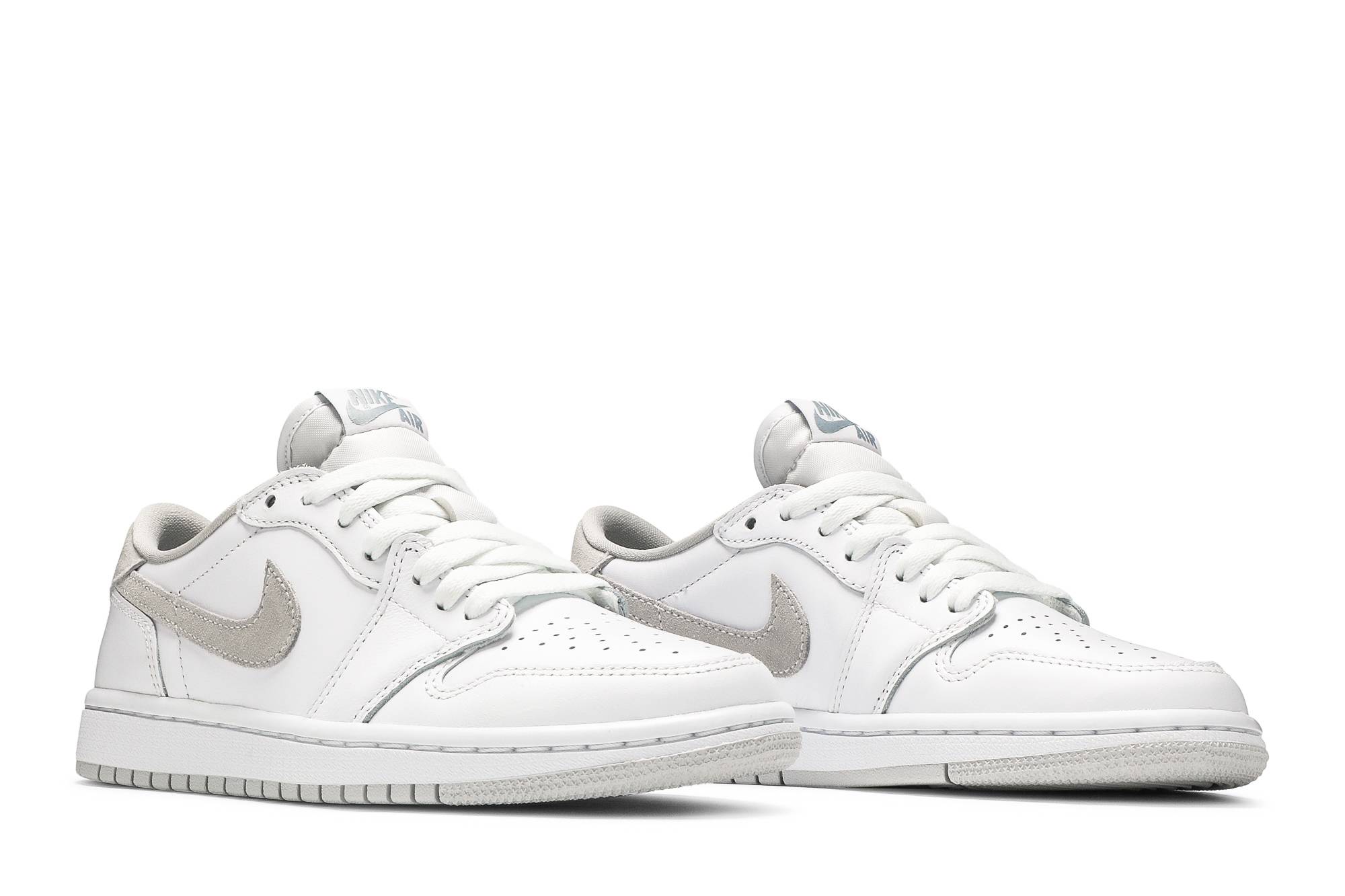(Women) Air Jordan 1 Retro Low OG Neutral Grey 2021 CZ0775-100 Moroen - Image 8