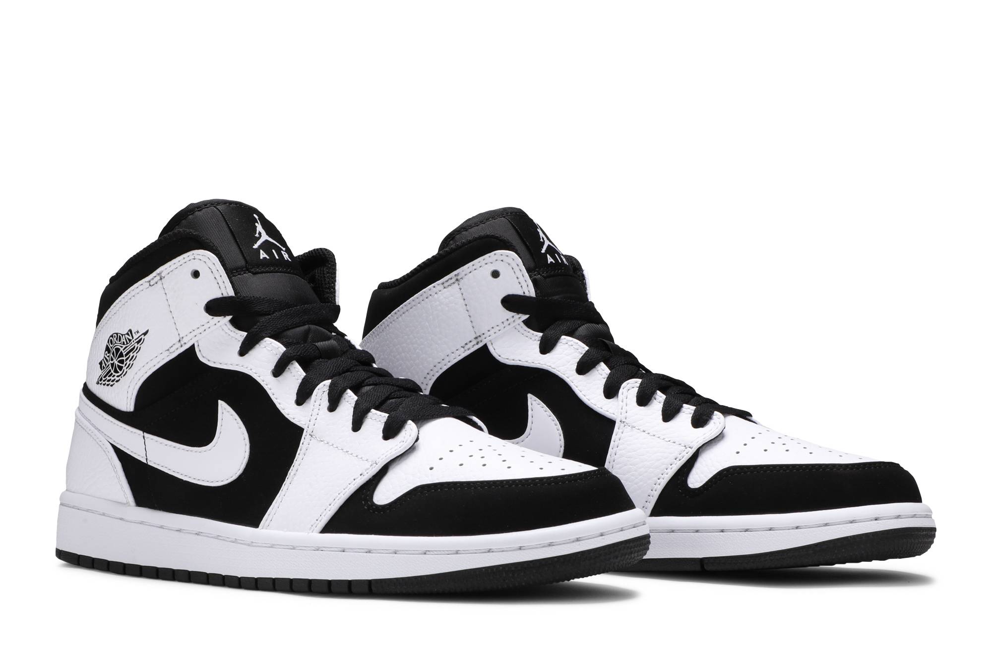 Air Jordan 1 Retro Mid Tuxedo 554724-113 Moroen - Image 8