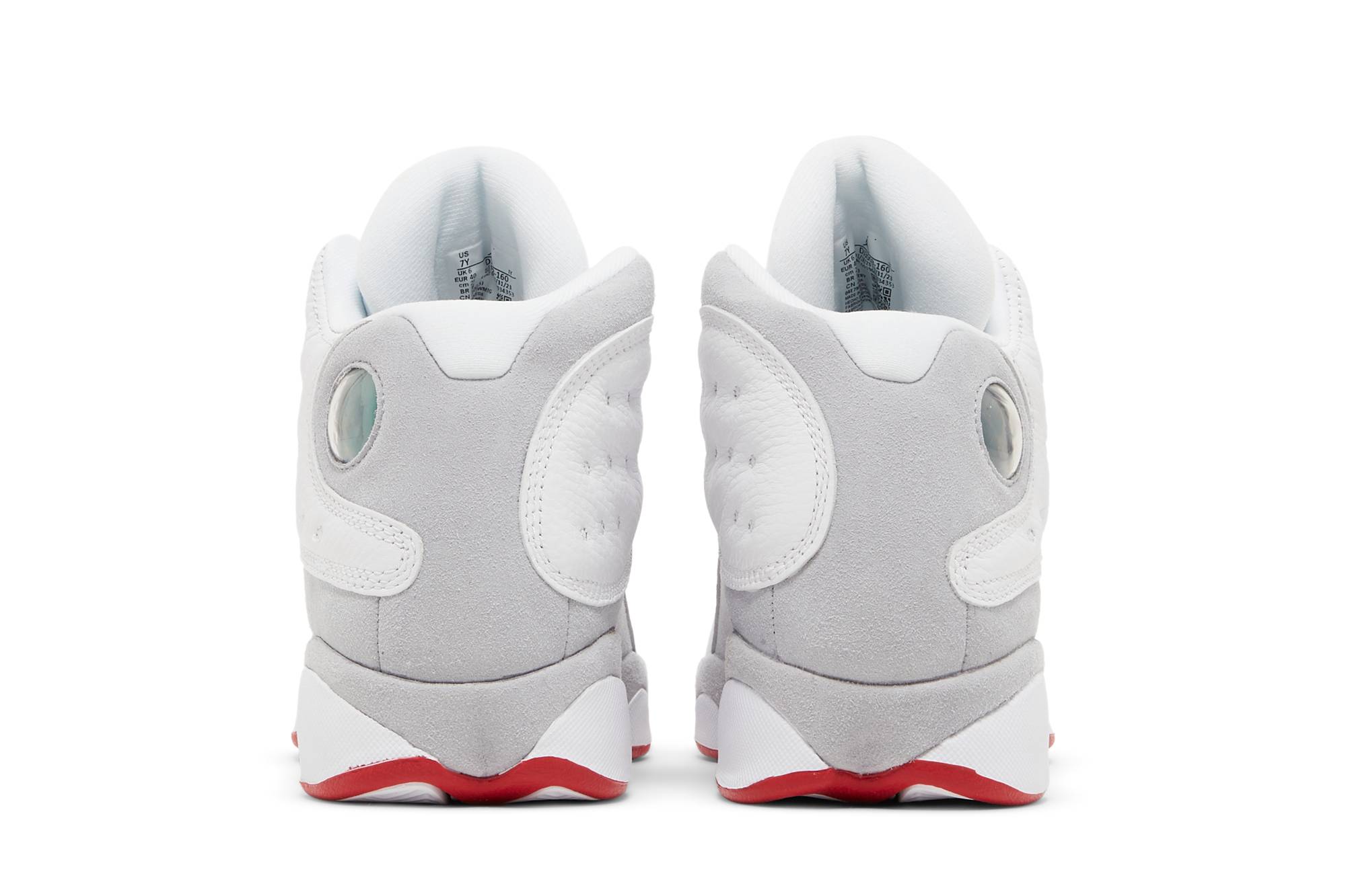 (Grade School) Air Jordan 13 Retro White Wolf Grey DJ3003-160 Moroen - Image 6