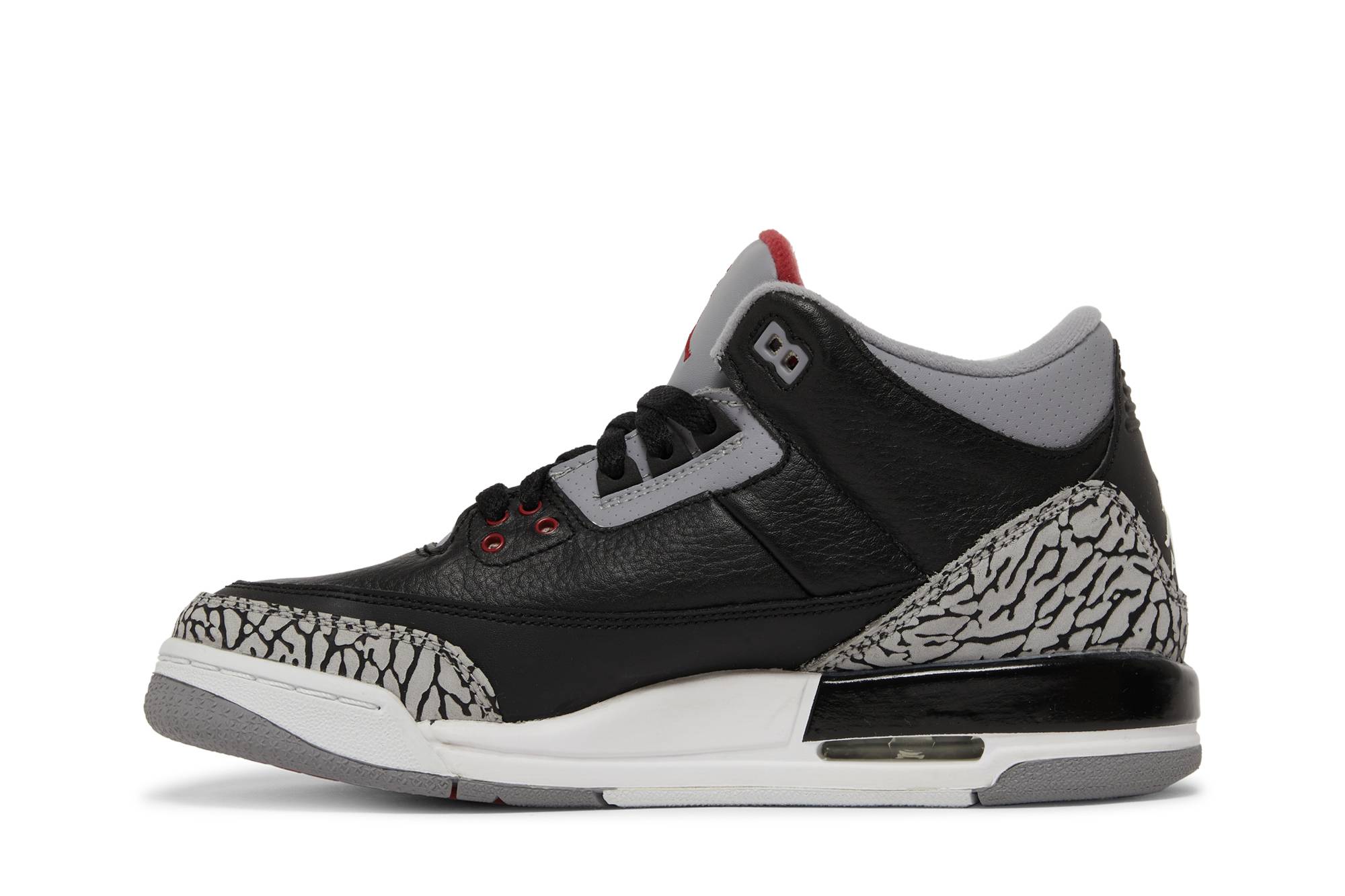 (Grade School) Air Jordan 3 Retro 2011 Cement 398614-010 Moroen - Image 3