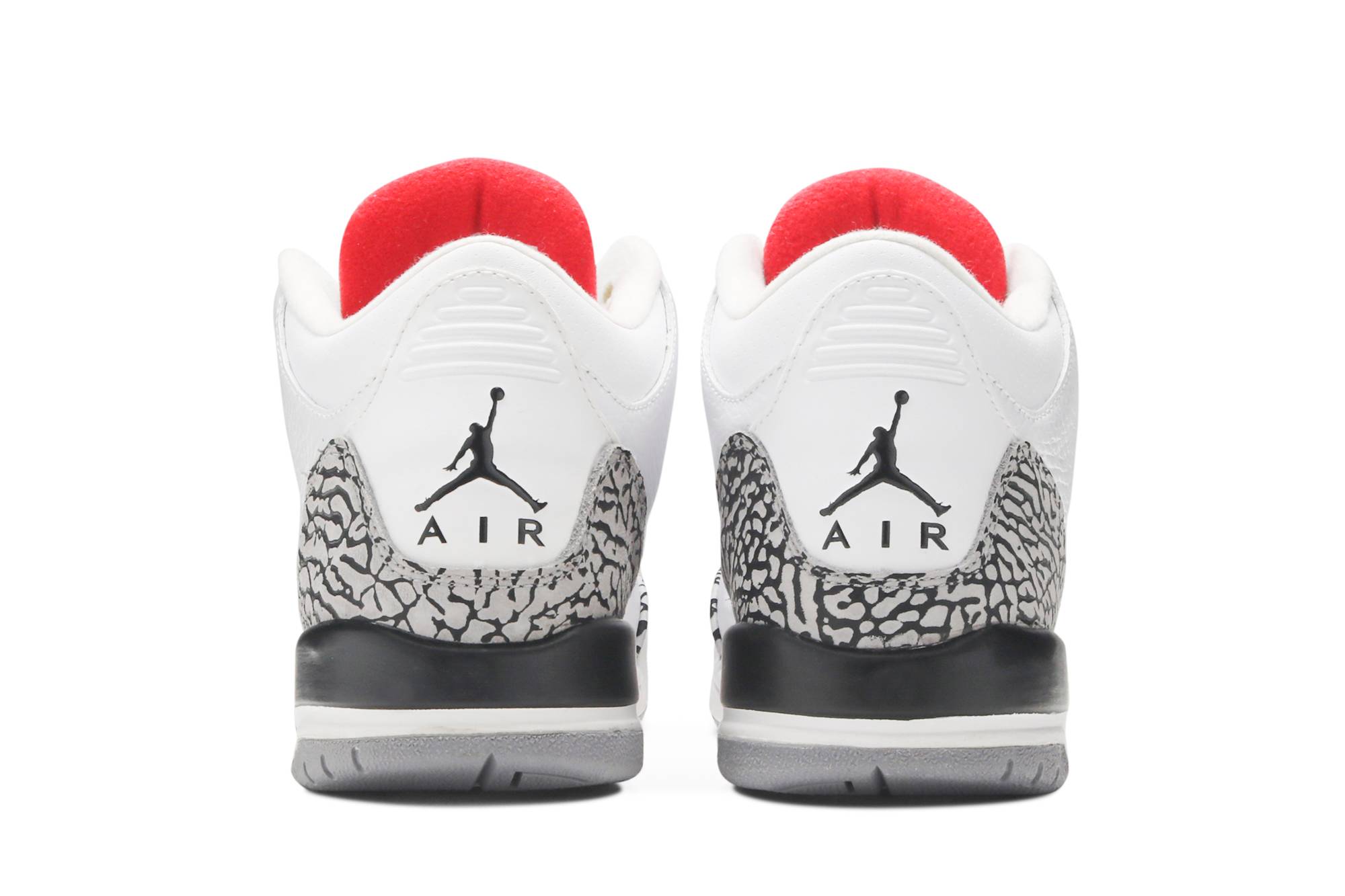 (Grade School) Air Jordan 3 Retro 2011 White Cement 398614-105 Moroen - Image 6