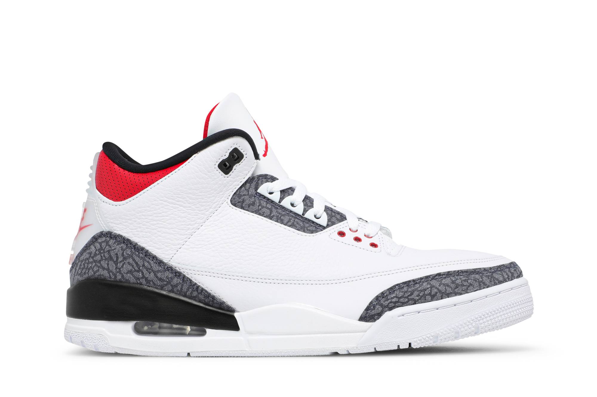 Air Jordan 3 Retro Denim SE Fire Red CZ6431-100 Moroen