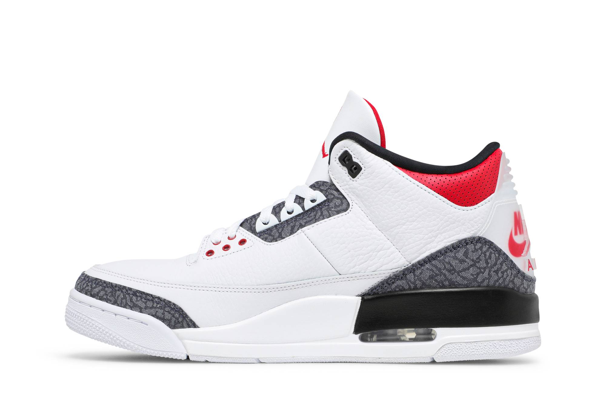 Air Jordan 3 Retro Denim SE Fire Red CZ6431-100 Moroen - Image 3