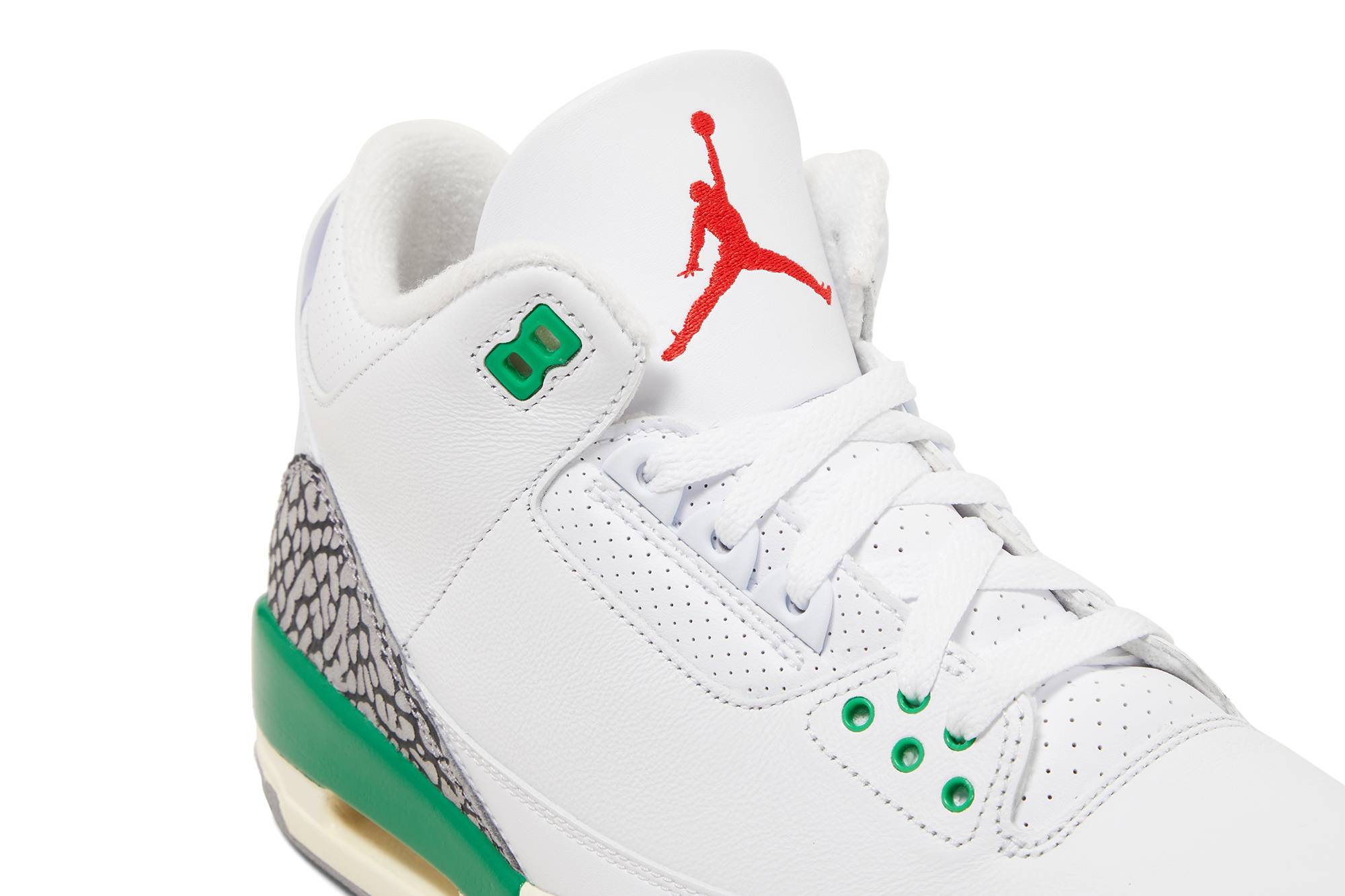 (Women) Air Jordan 3 Retro 'Lucky Green' CK9246-136 - Image 9