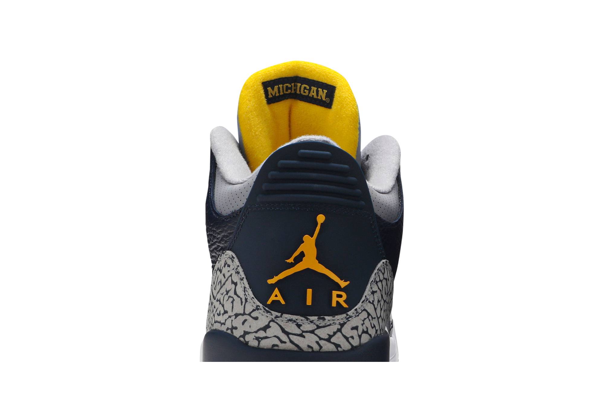 Air Jordan 3 Retro Michigan Wolverines PE AJ3-820064 Moroen - Image 7