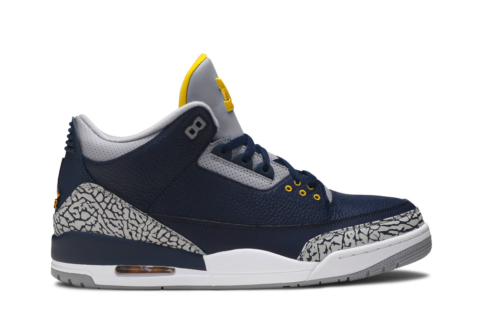 Air Jordan 3 Retro 'Michigan Wolverines' PE AJ3-820064 Gloiber