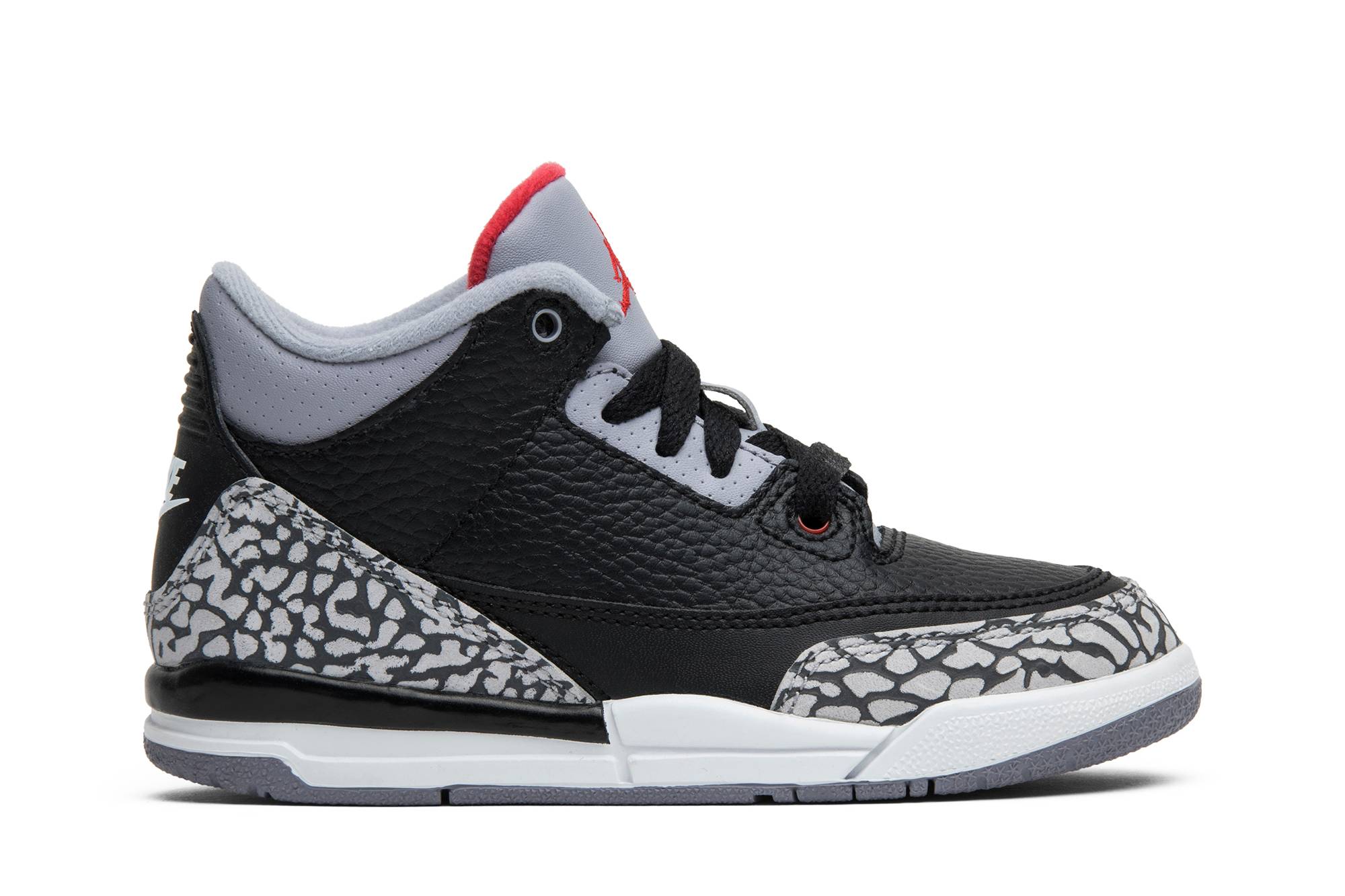(Preschool) Air Jordan 3 Retro OG 2018 Black Cement 429487-021 Coiloa