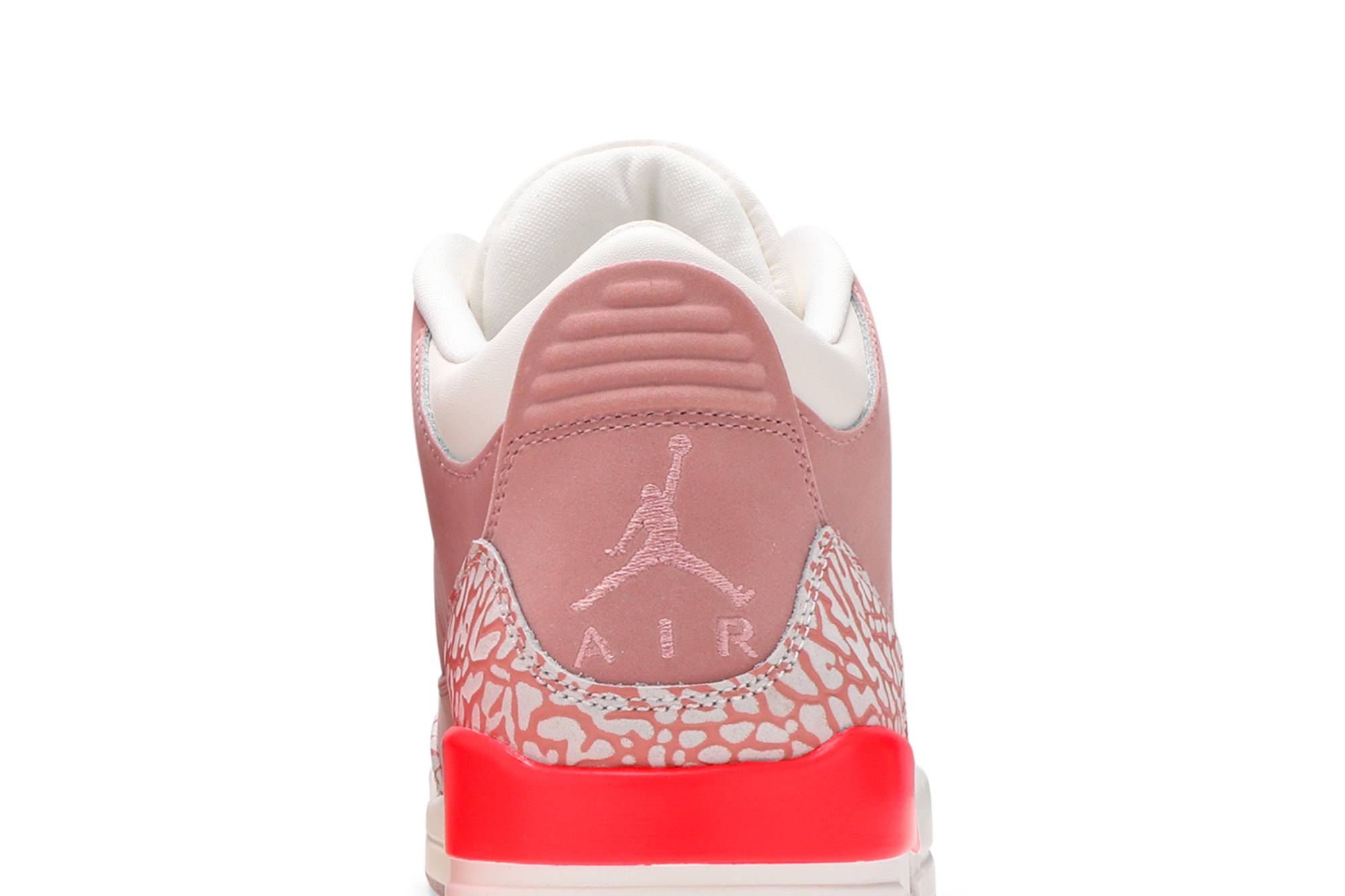 (Women) Air Jordan 3 Retro Rust Pink CK9246-600 Moroen - Image 7
