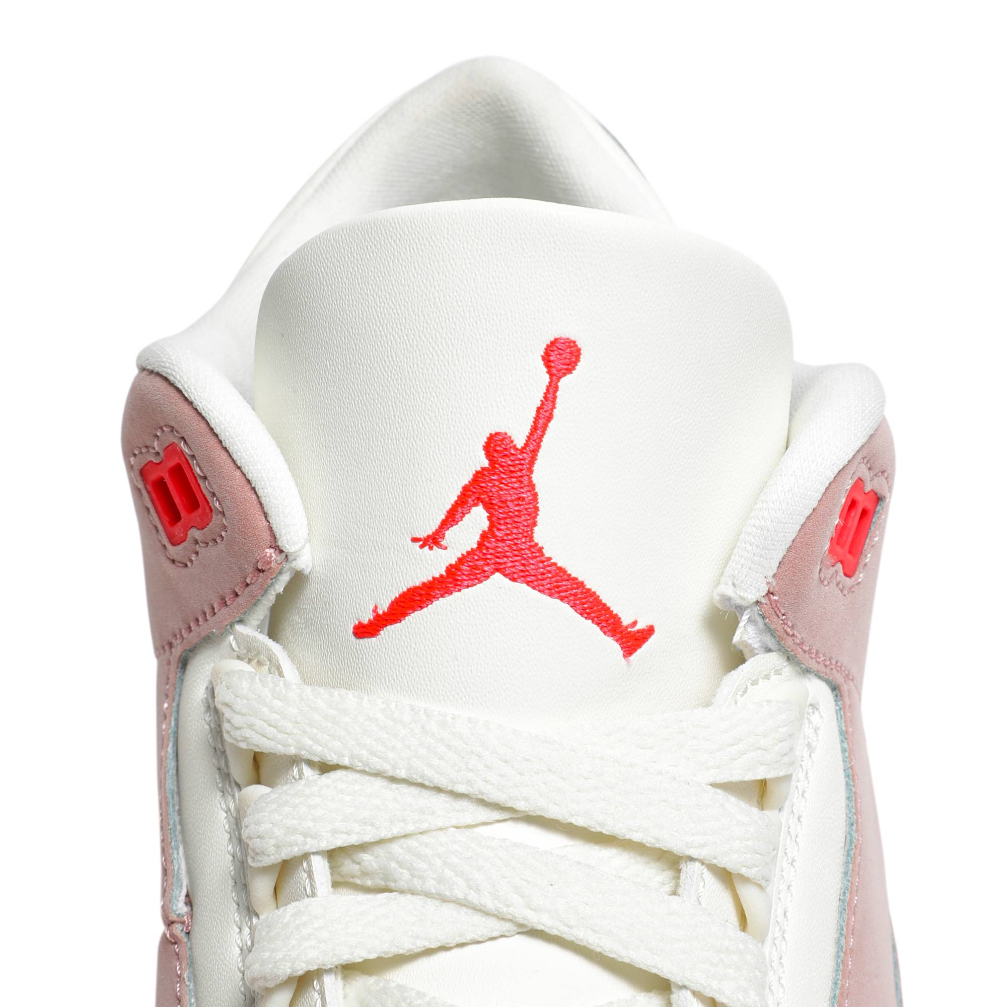 (Women) Air Jordan 3 Retro Rust Pink CK9246-600 Moroen - Image 10