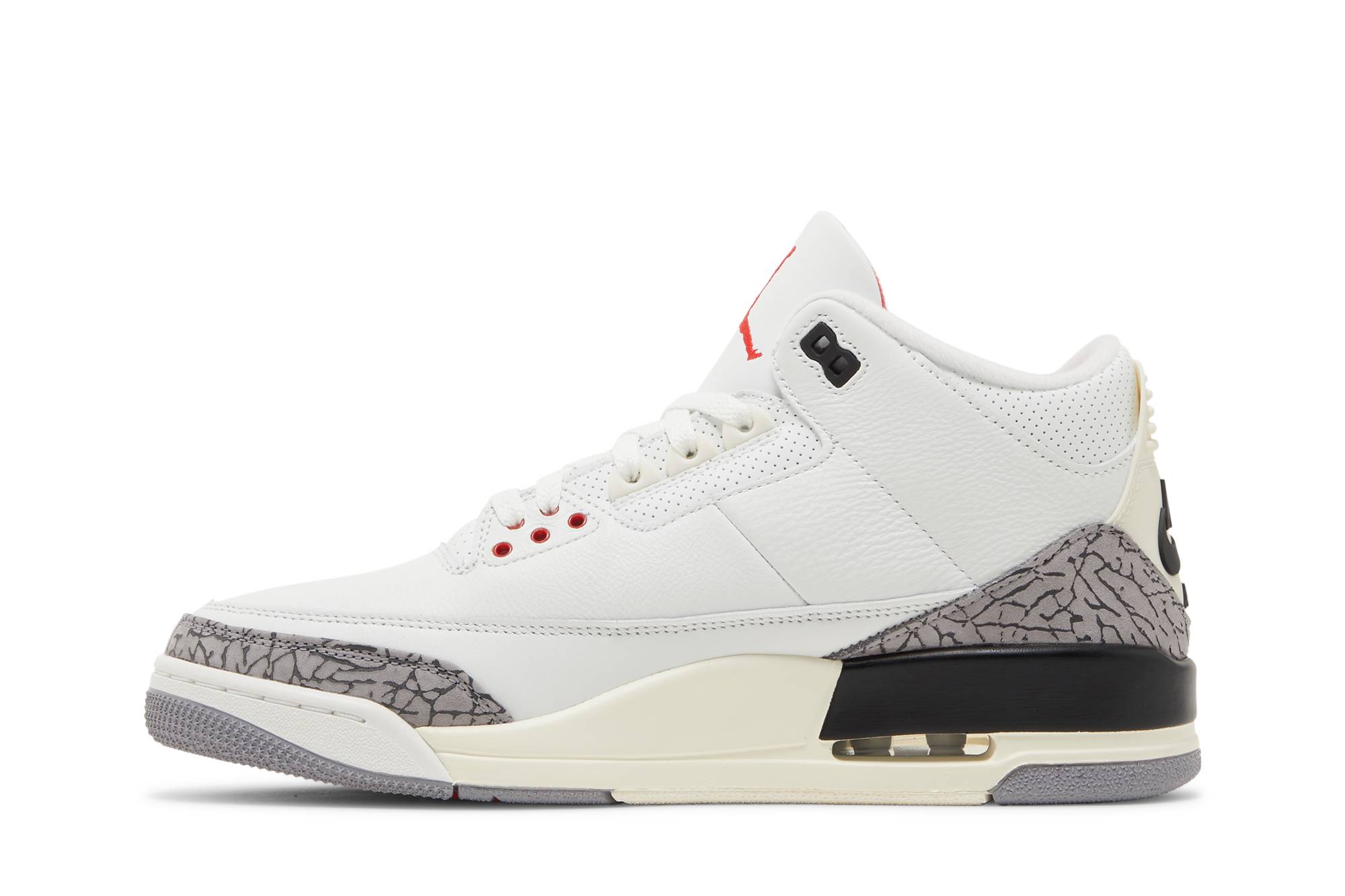 Air Jordan 3 Retro 'White Cement Reimagined' DN3707-100 - Image 3