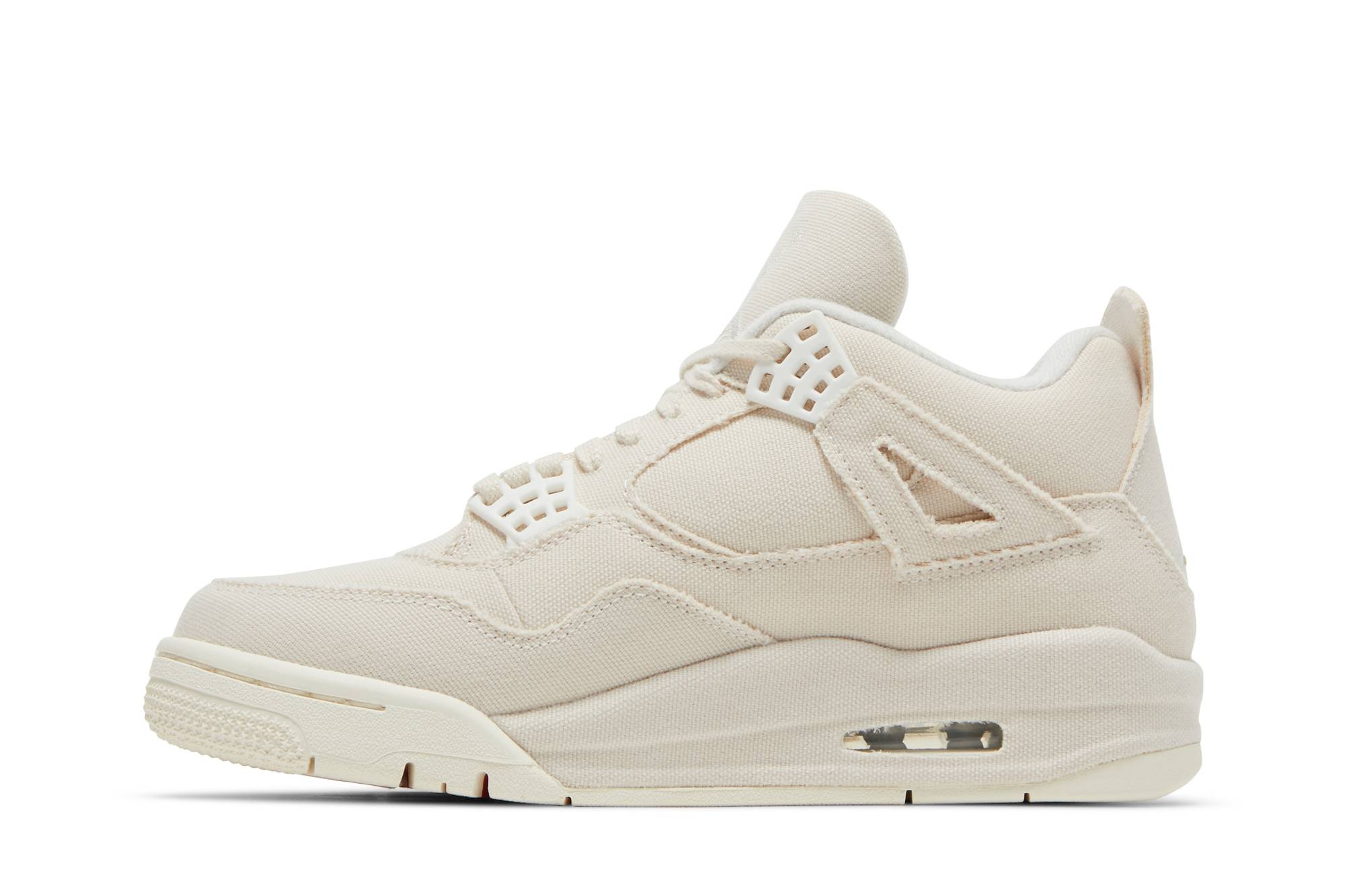 (Women) Air Jordan 4 'Canvas' DQ4909-100 - Image 3