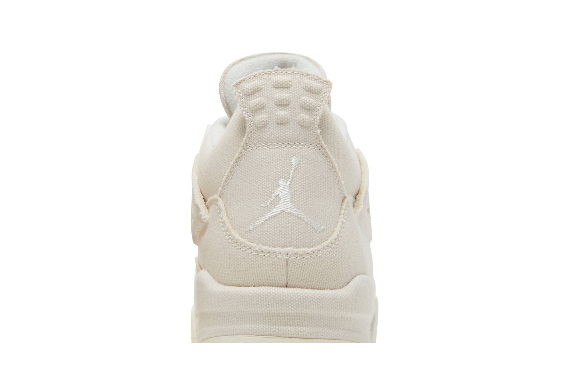 (Women) Air Jordan 4 'Canvas' DQ4909-100 - Image 7